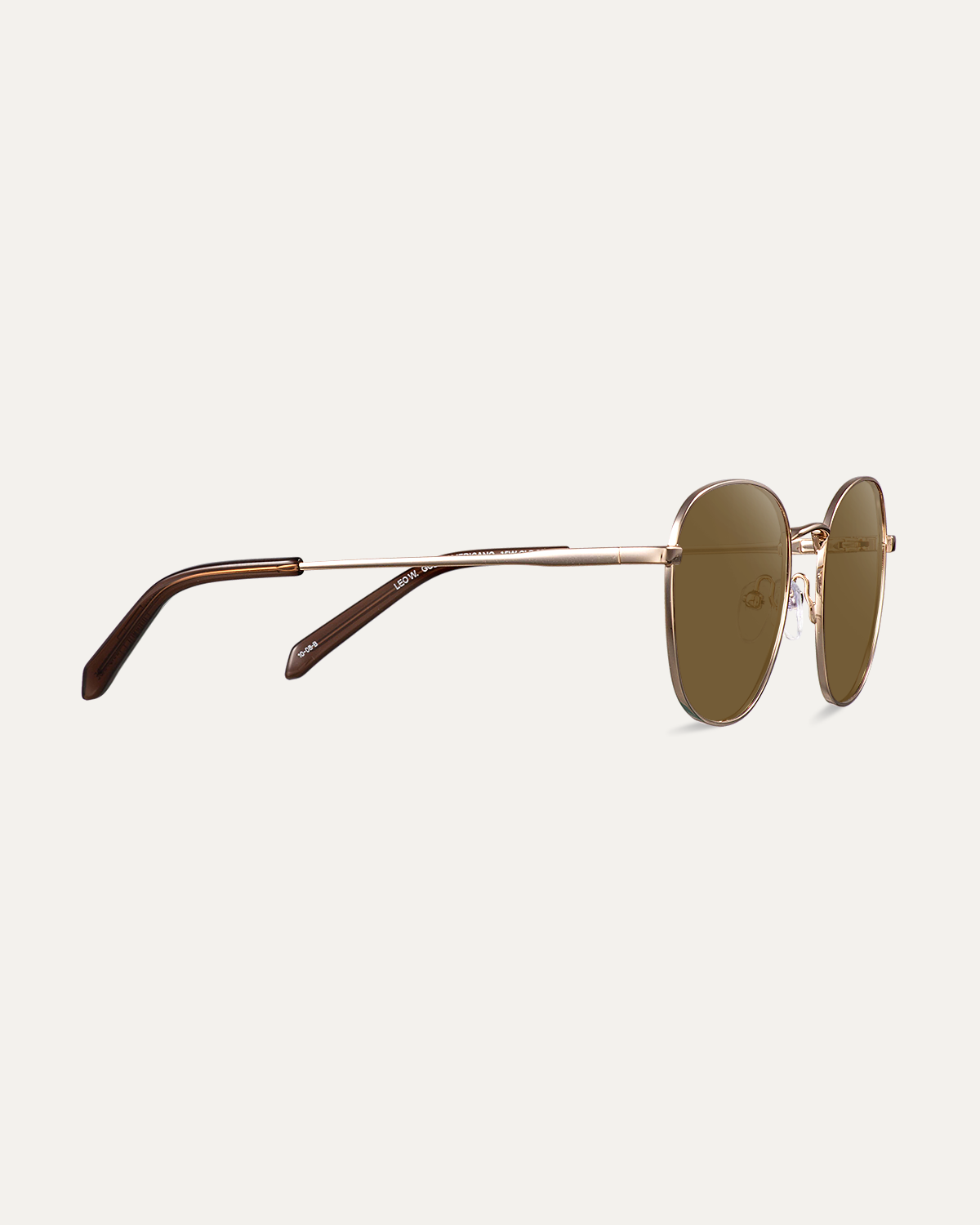Okulary przeciwsłoneczne Leo Wide Gold/Americano