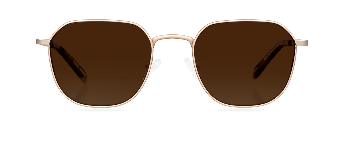 Okulary przeciwsłoneczne Andy Satin Gold/Amber Delight