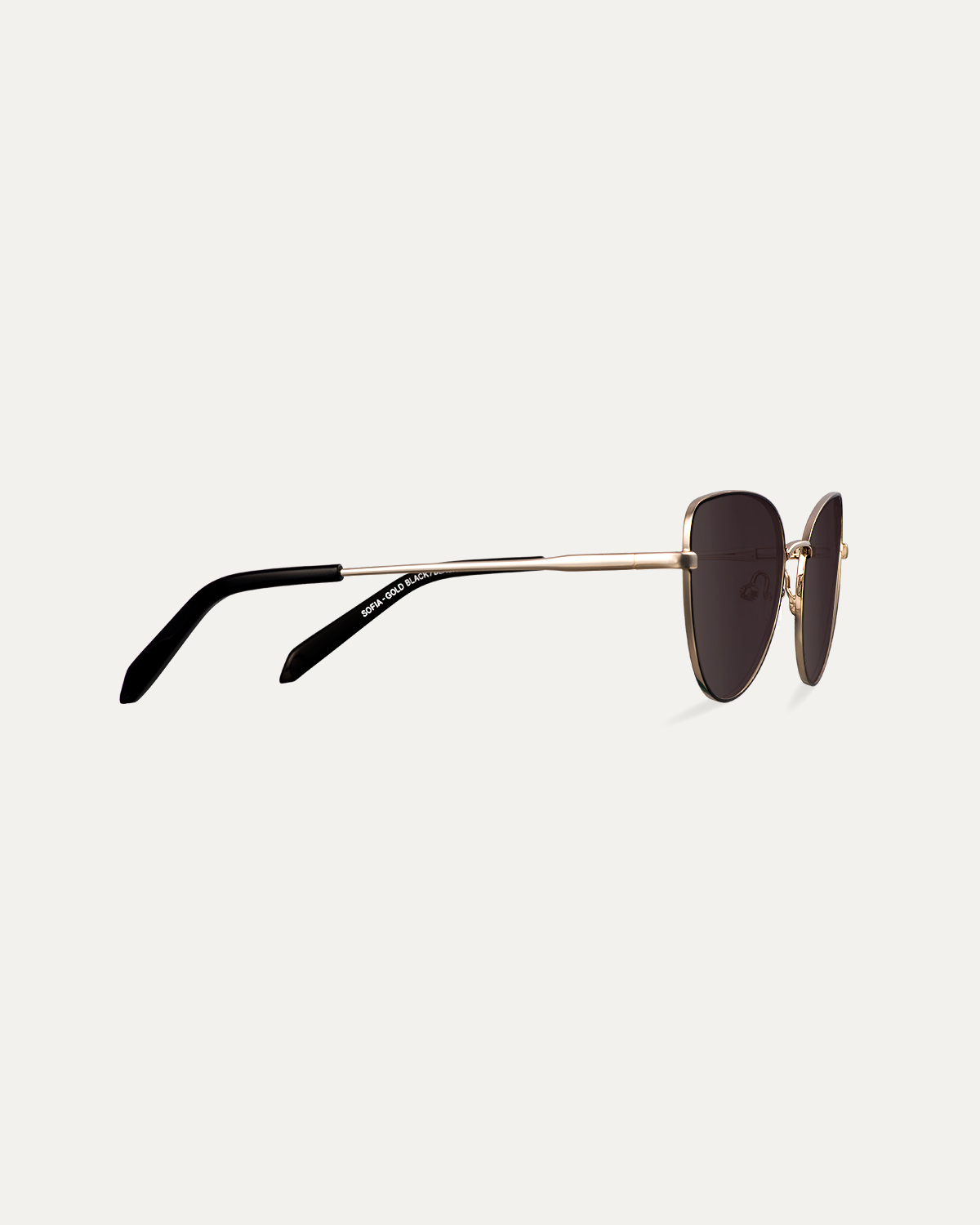 Okulary przeciwsłoneczne Sofia Gold Black/Black Magic