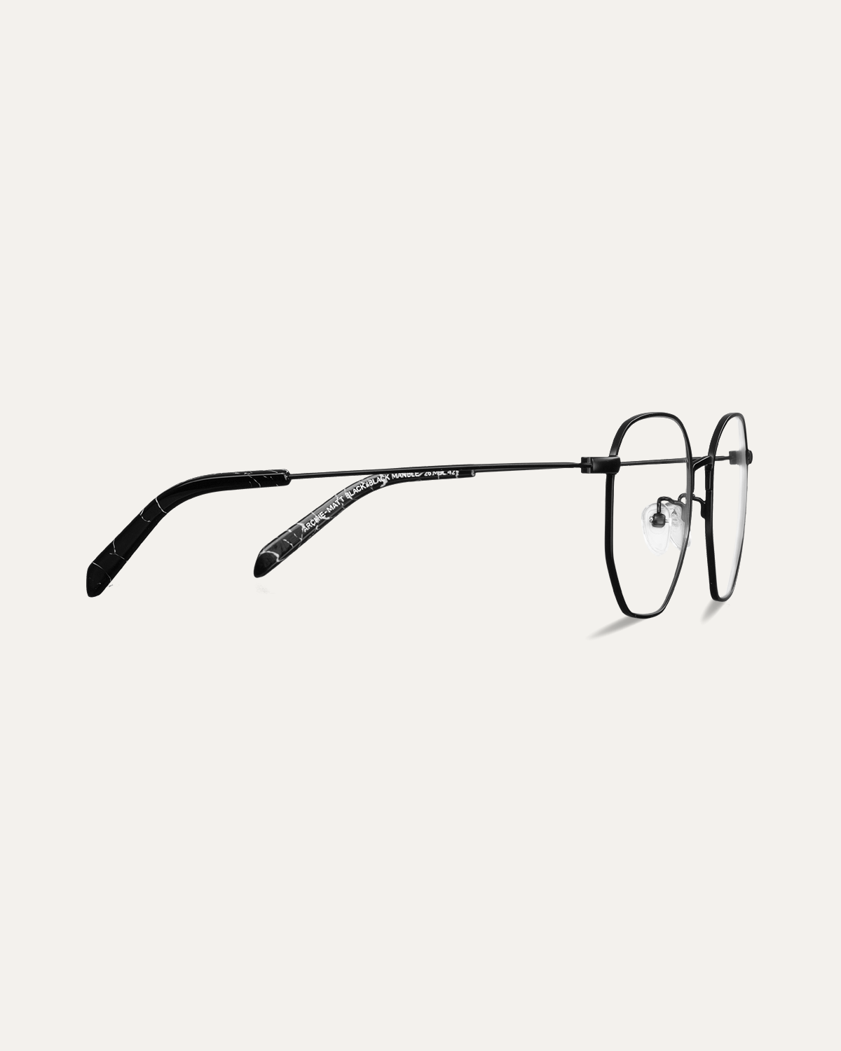Okulary korekcyjne Archie Matt Black/Black Marble