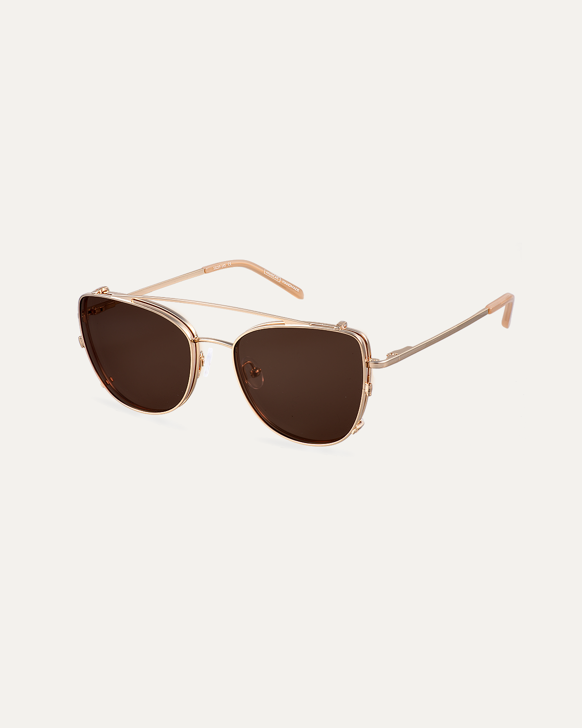 Clip on Sun Ella Gold/Brown