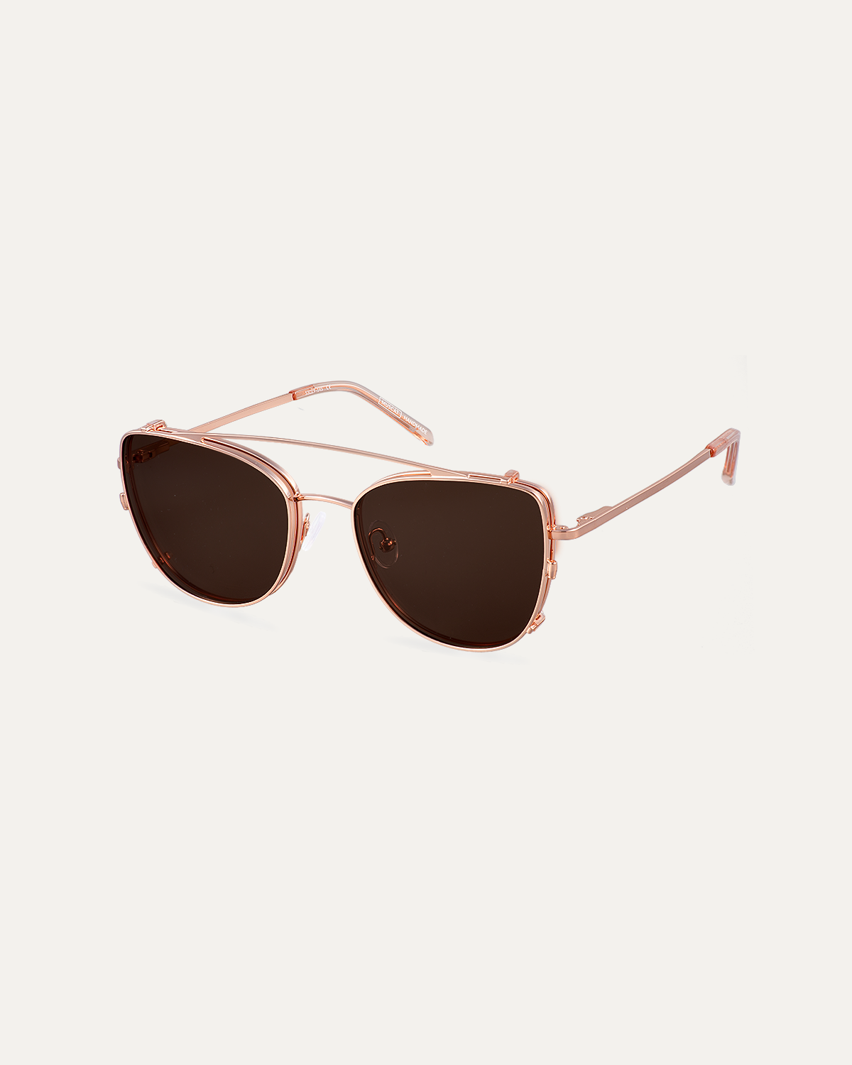 Clip on Sun Ella Rose Gold/Brown
