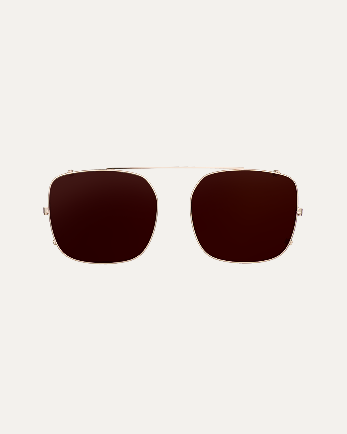 Clip on Sun Emma Gold/Brown