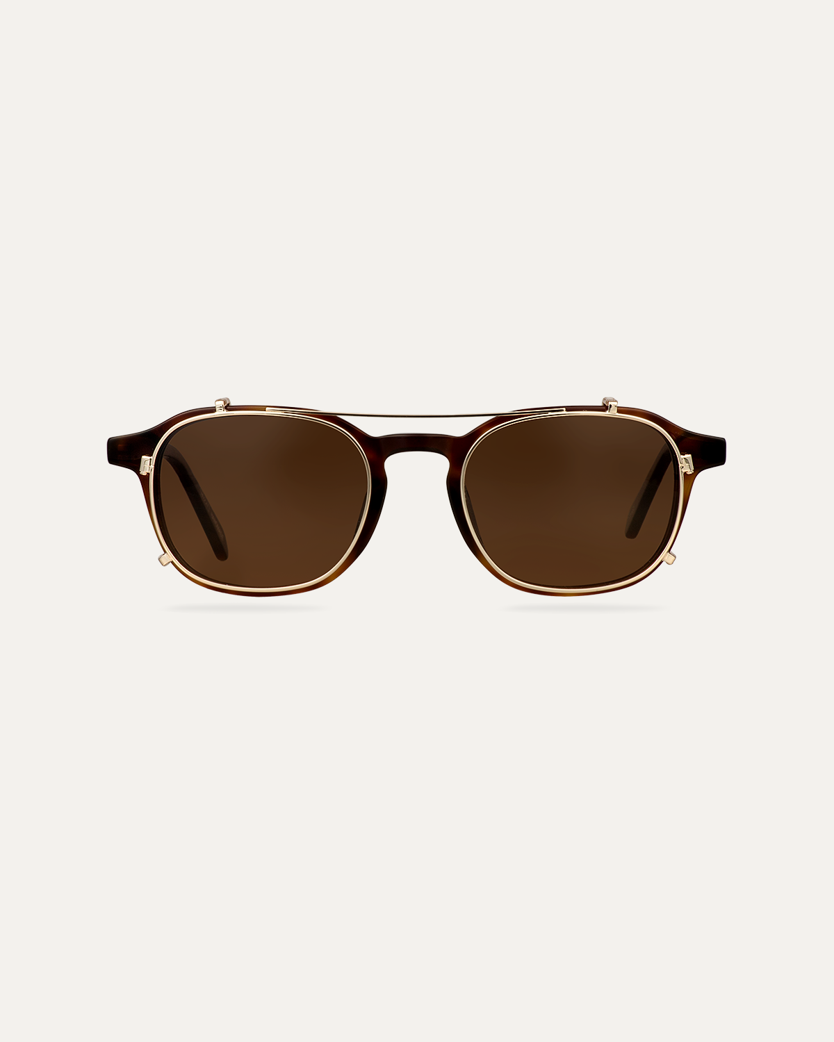 Clip on Sun Terry Gold/Brown