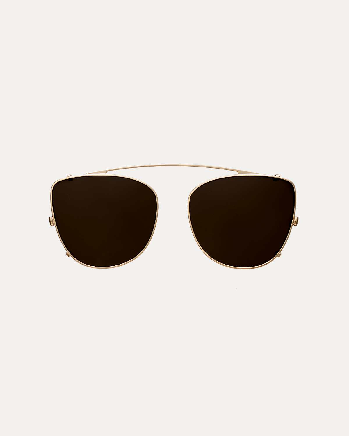 Clip on Sun Ella Gold/Brown