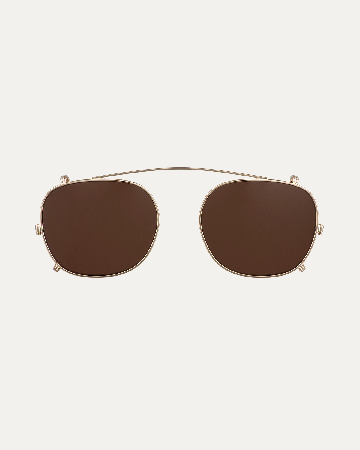 Clip on Sun Grant Gold/Brown