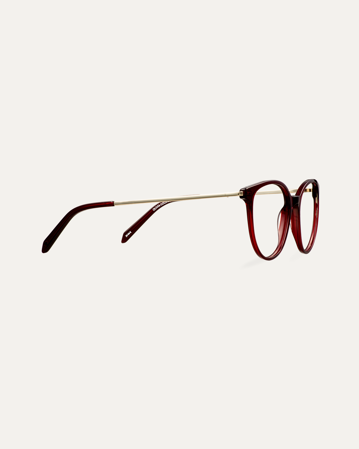 Okulary do komputera Olivia Gold/Burgundy