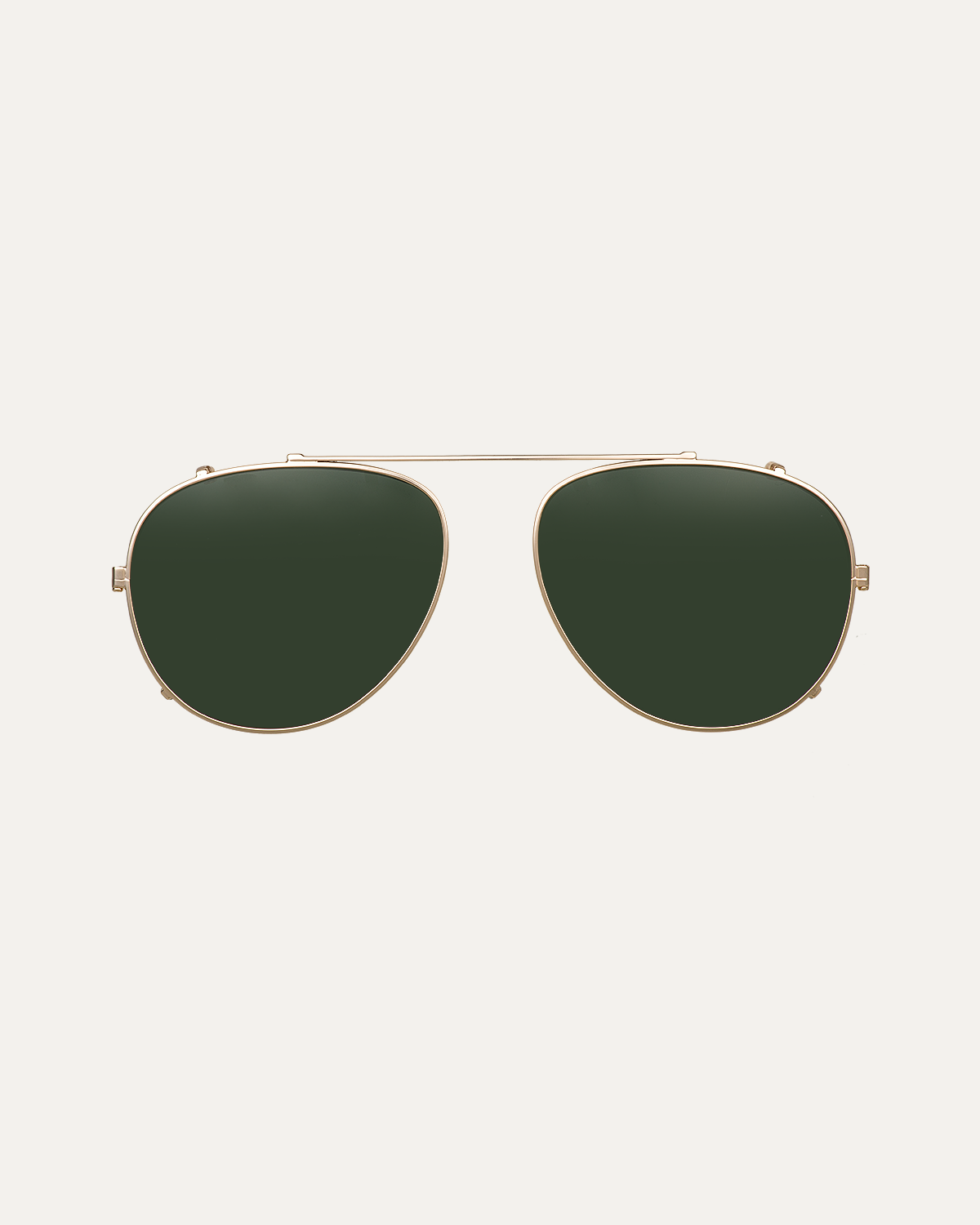 Clip on Sun Cooper Gold/Green