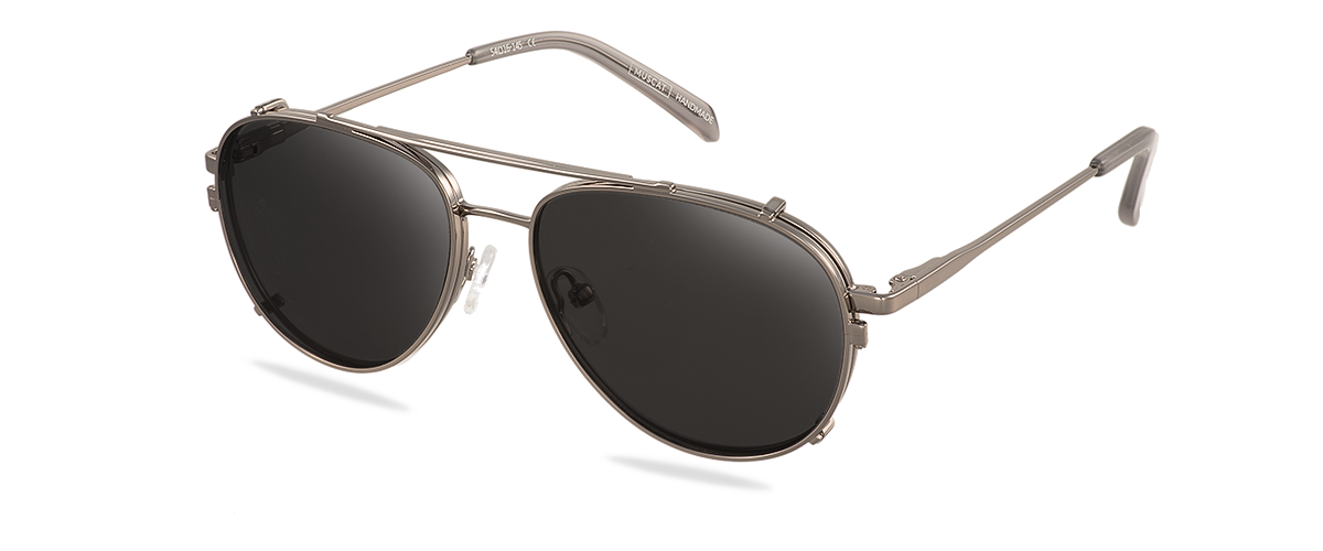 Clip on Sun Cooper Gunmetal/Smoke