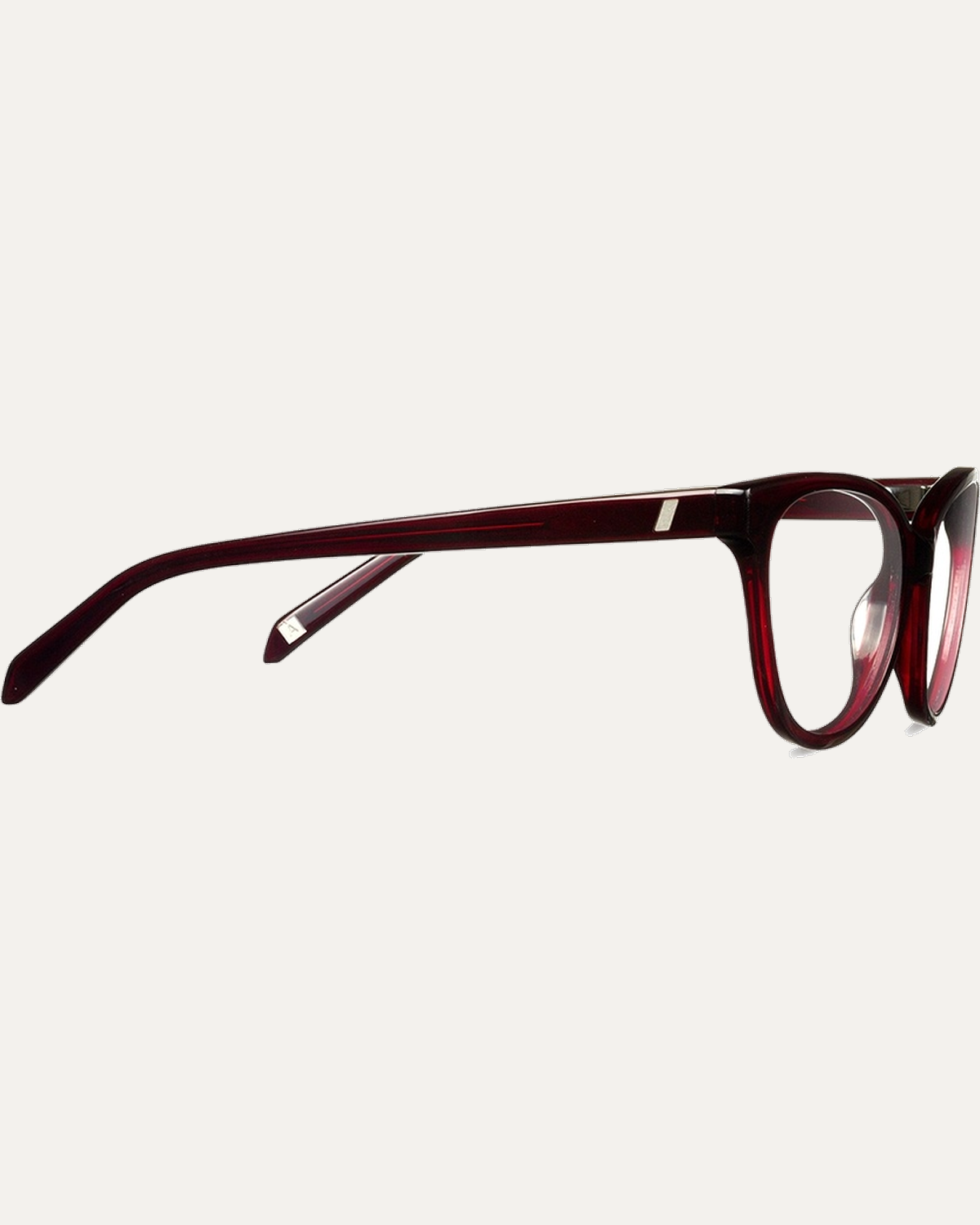Okulary zerówki Belova Burgundy