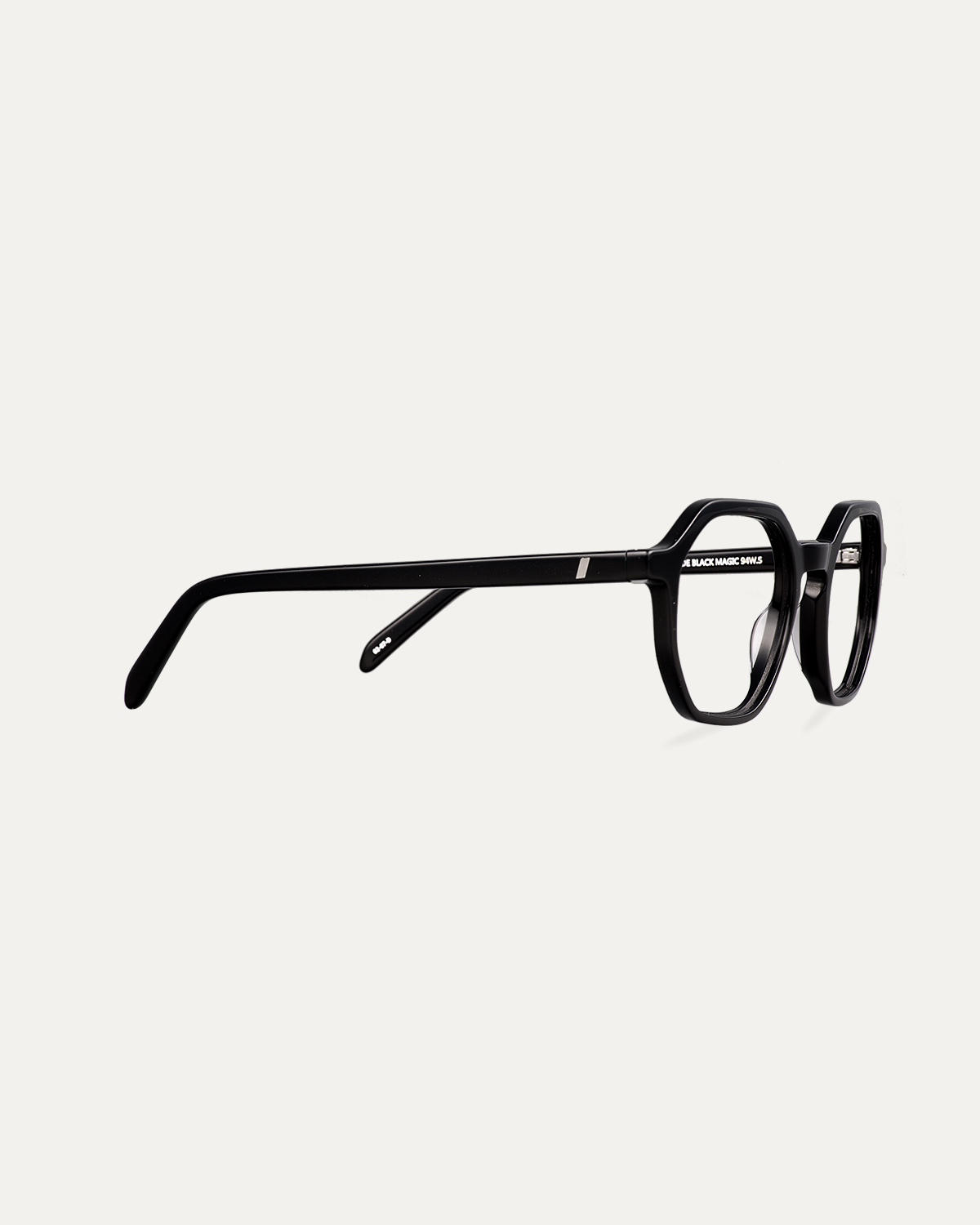 Okulary zerówki Taylor Wide Black Magic