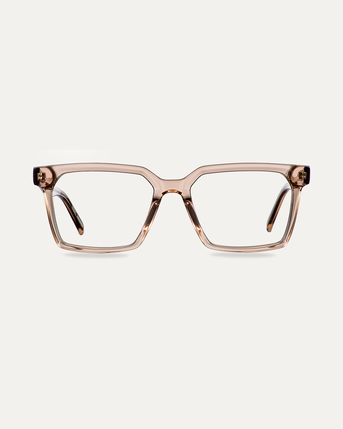 Okulary zerówki Evan Light Brown