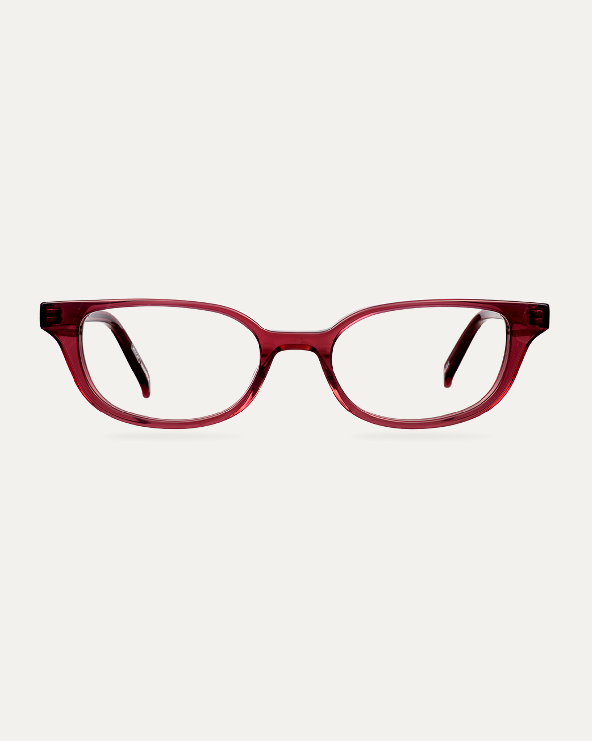 Okulary zerówki Harper Cranberry