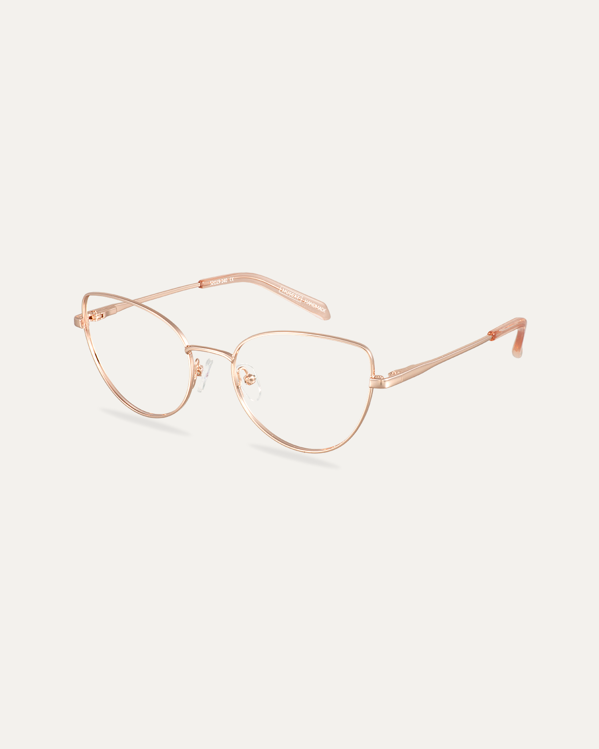 Okulary zerówki Sofia Rose Gold/Rose Water