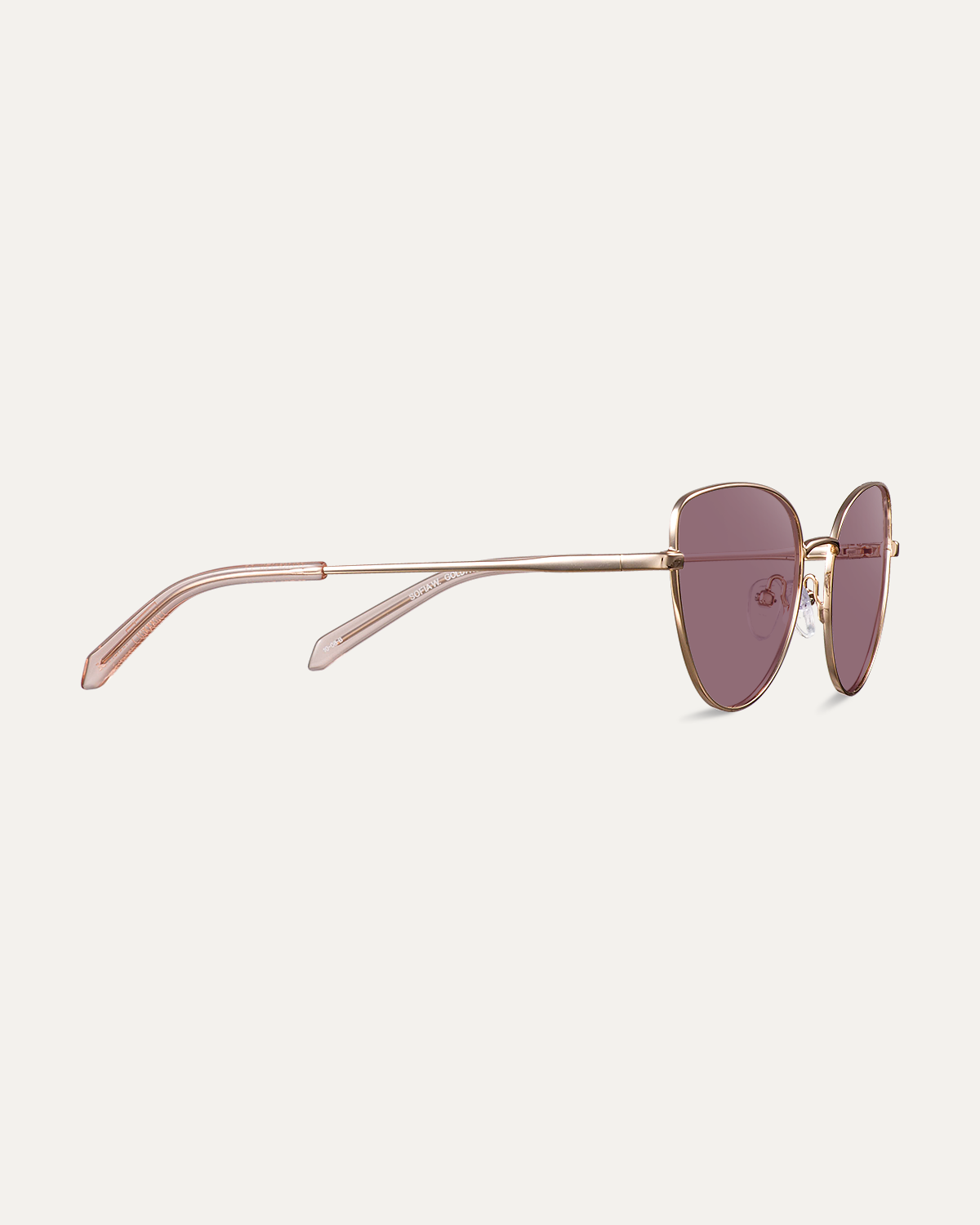 Okulary przeciwsłoneczne Sofia Wide Gold/Rose Water