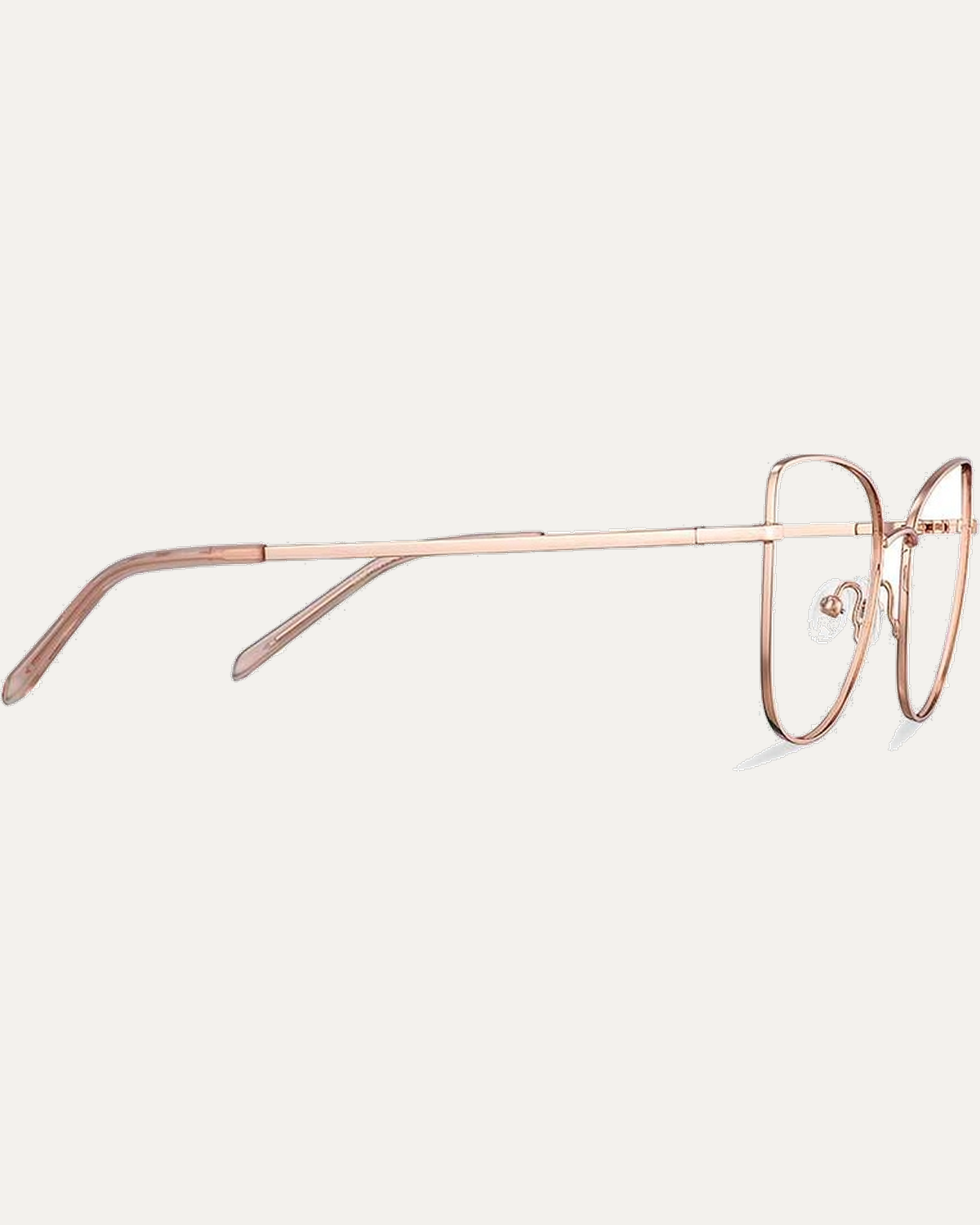 Okulary zerówki Ella Rose Gold/Rose Water