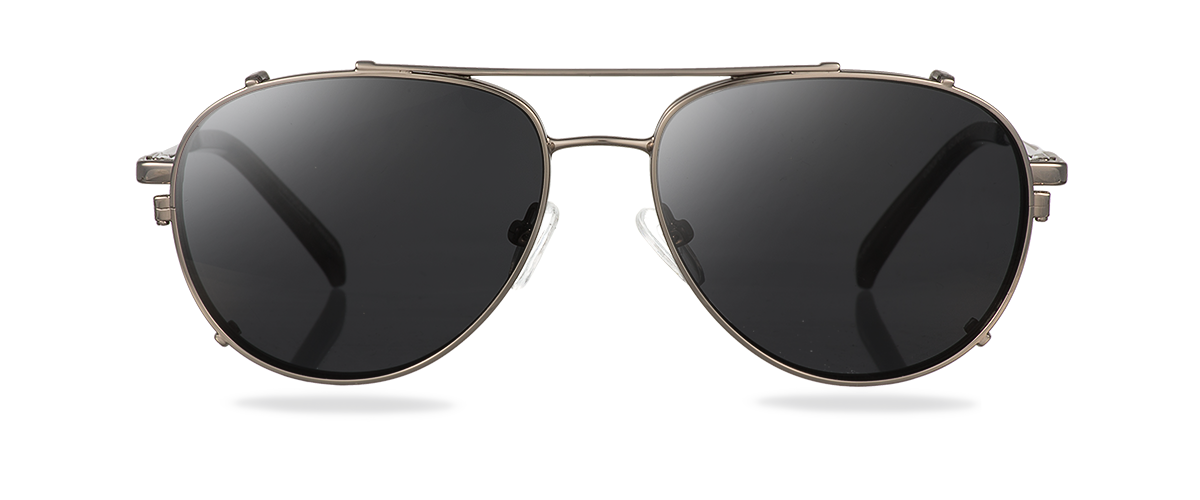 Clip on Sun Cooper Gunmetal/Smoke
