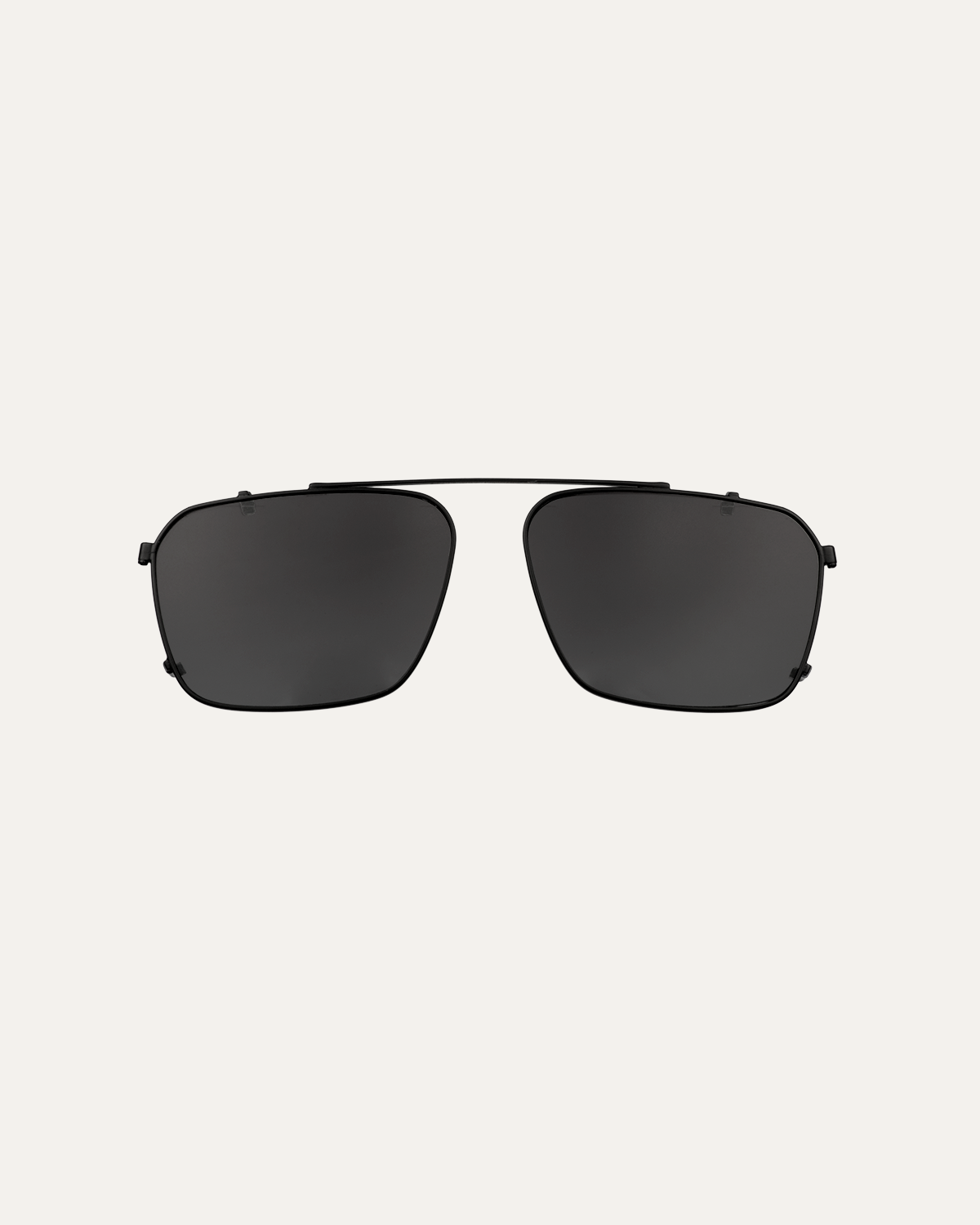 Clip on Sun Bruce Wide Matt Black/Smoke