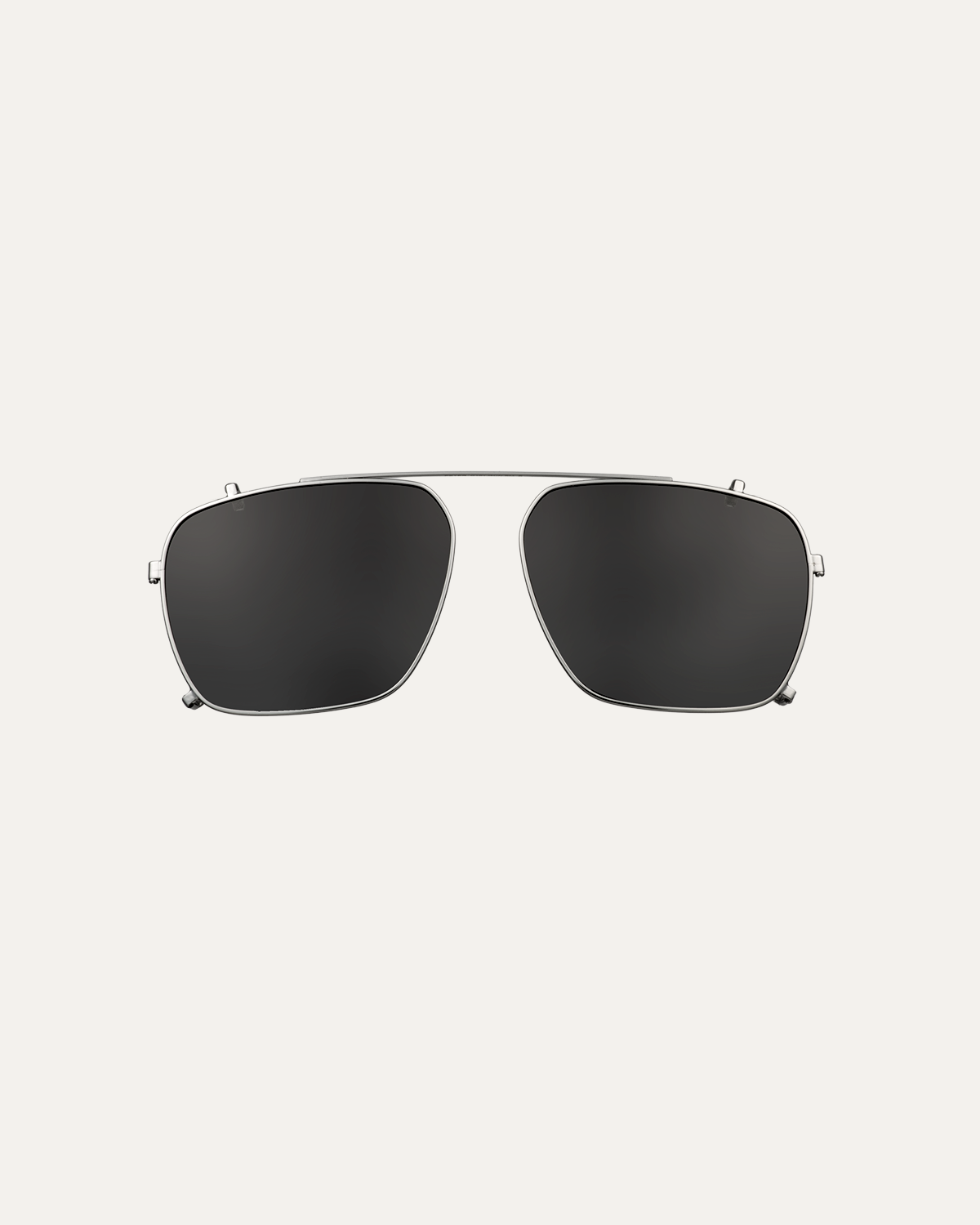 Clip on Sun Peter Gunmetal/Smoke