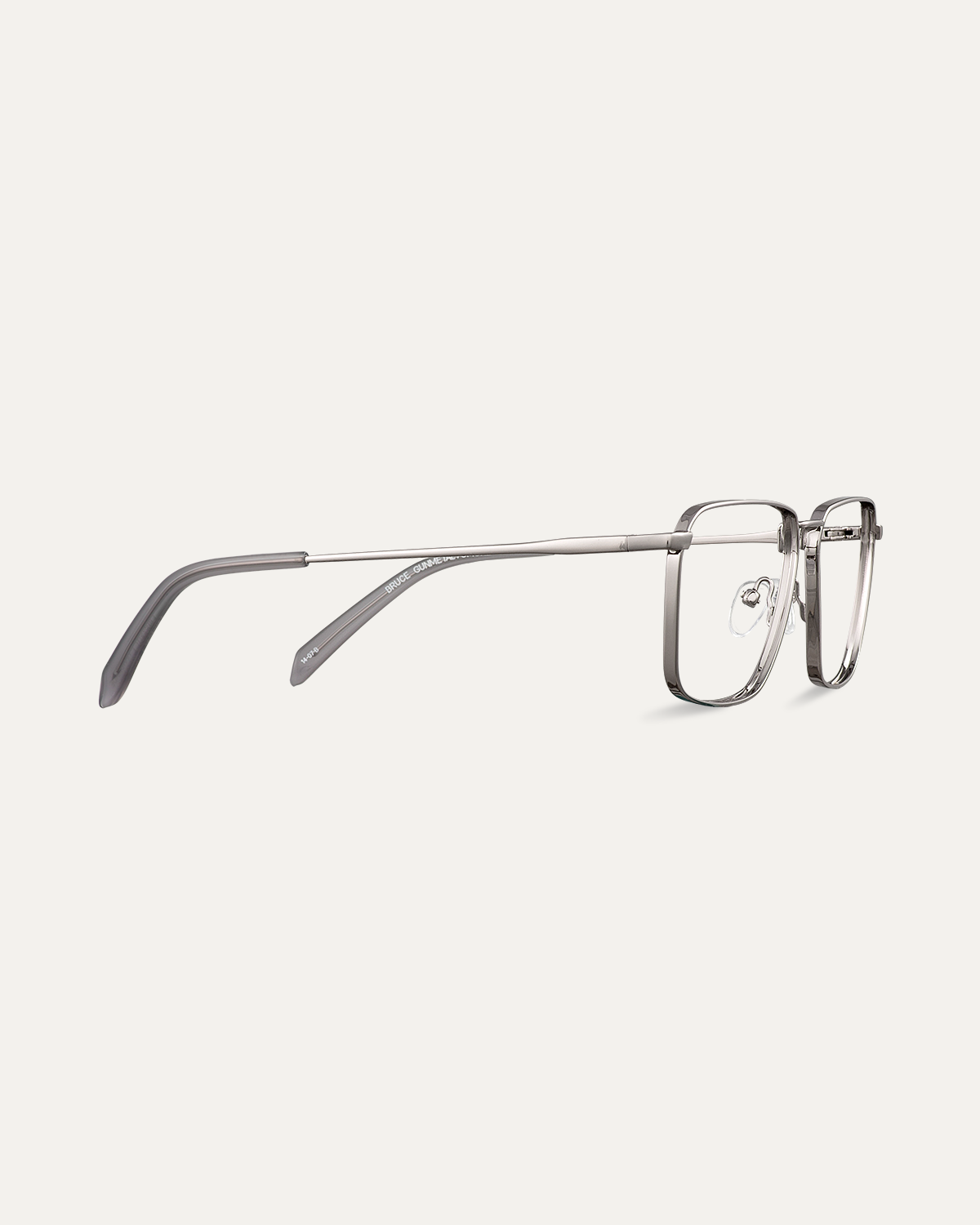 Okulary zerówki Bruce Gunmetal/Smoke