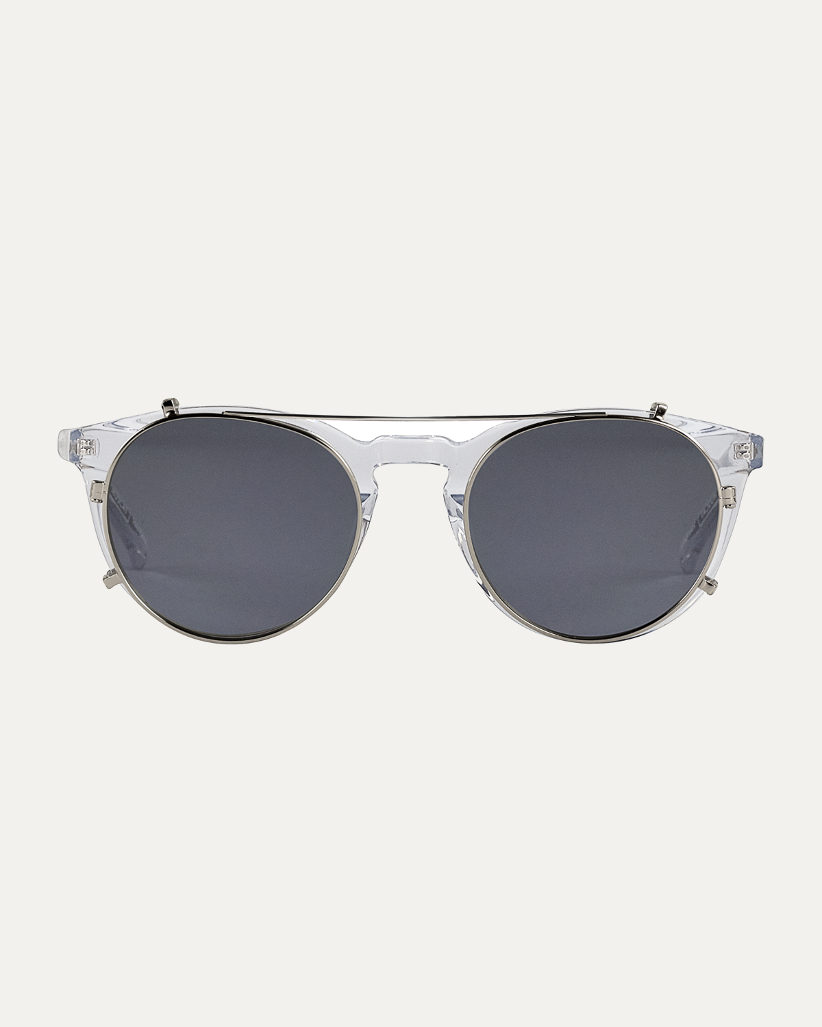 Clip on Sun Ellis Wide Gunmetal/Smoke