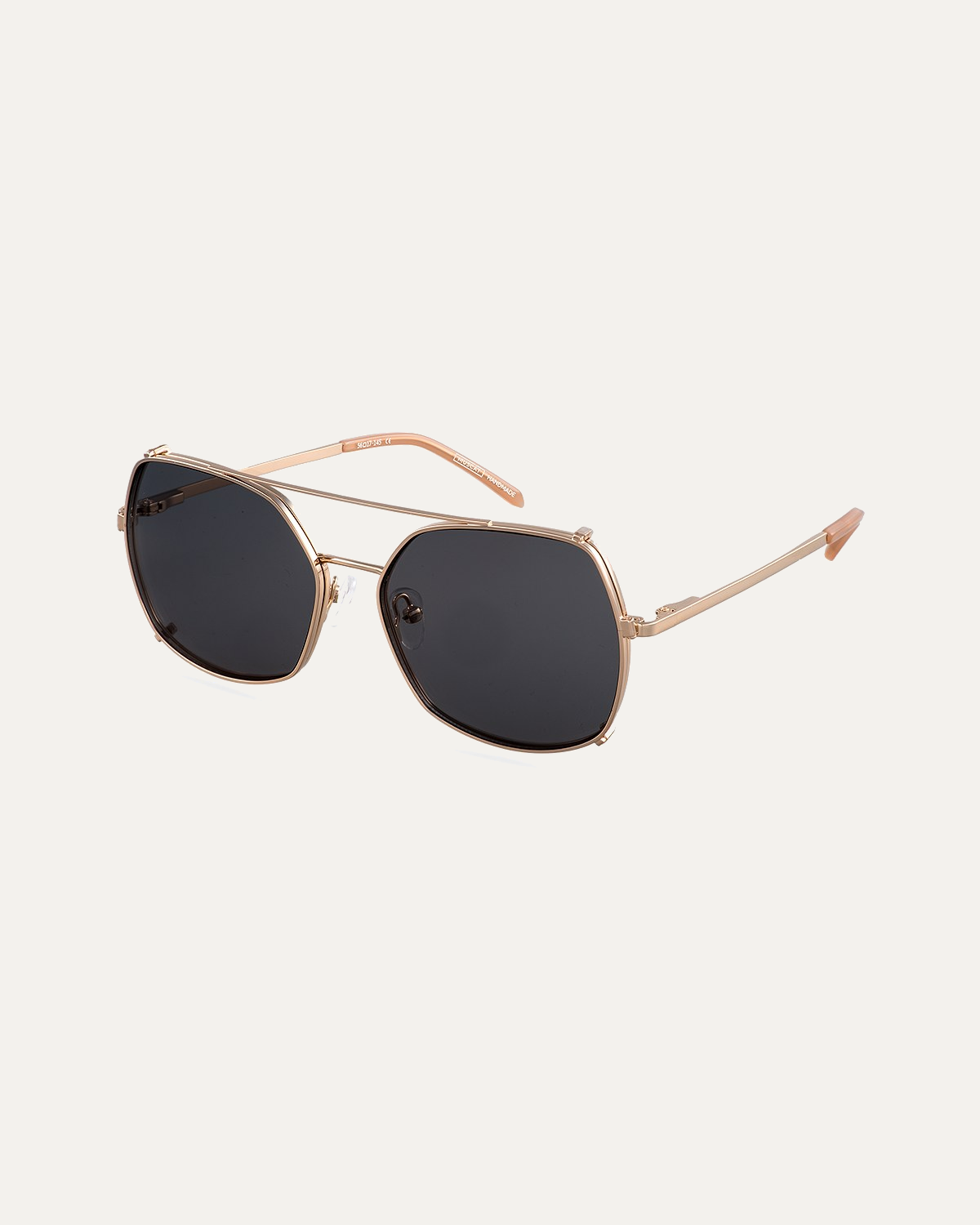Clip on Sun Chloe Gold/Smoke