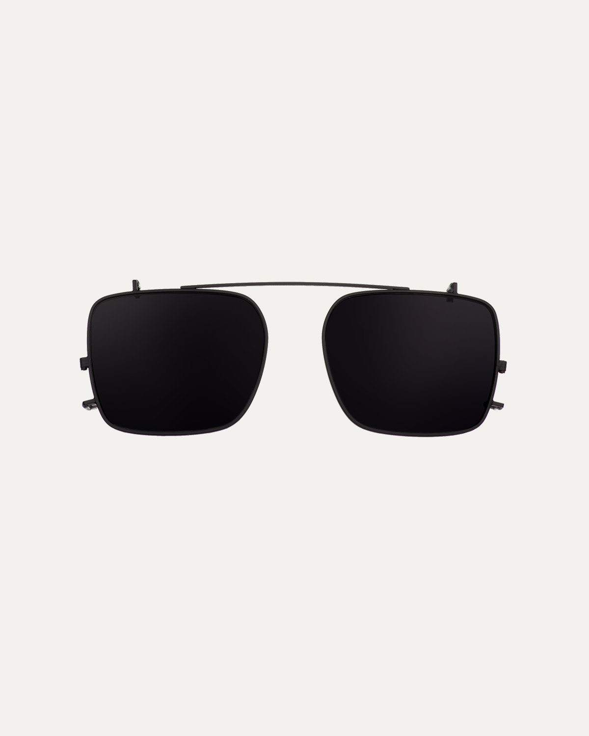 Clip on Sun Hunter Matt Black/Smoke