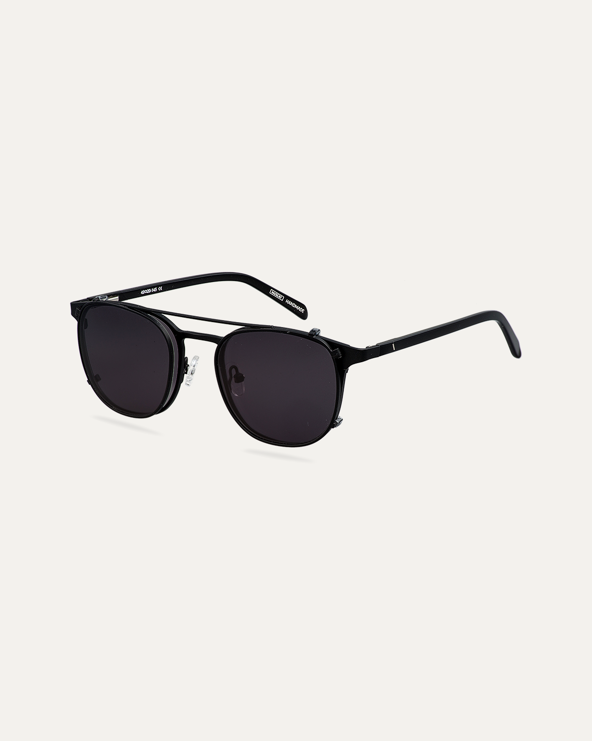Clip on Sun Robin Matt Black/Smoke