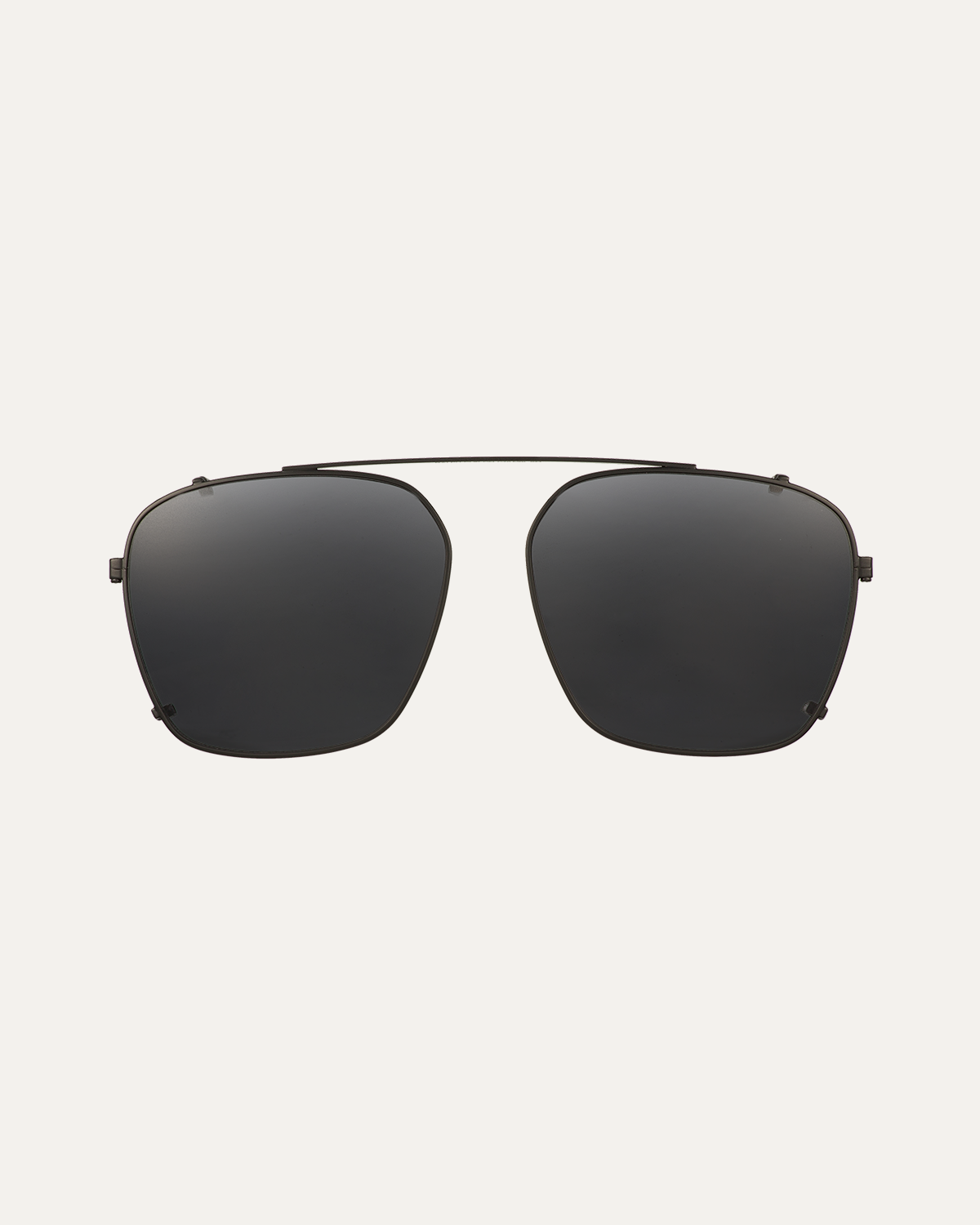 Clip on Sun Ralph Matt Black/Smoke