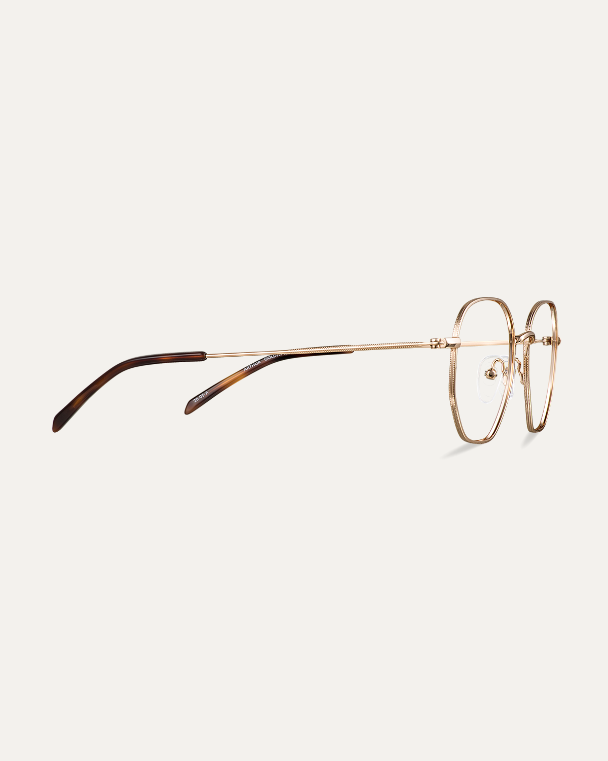 Okulary korekcyjne Arthur Gold/Spiced Havana