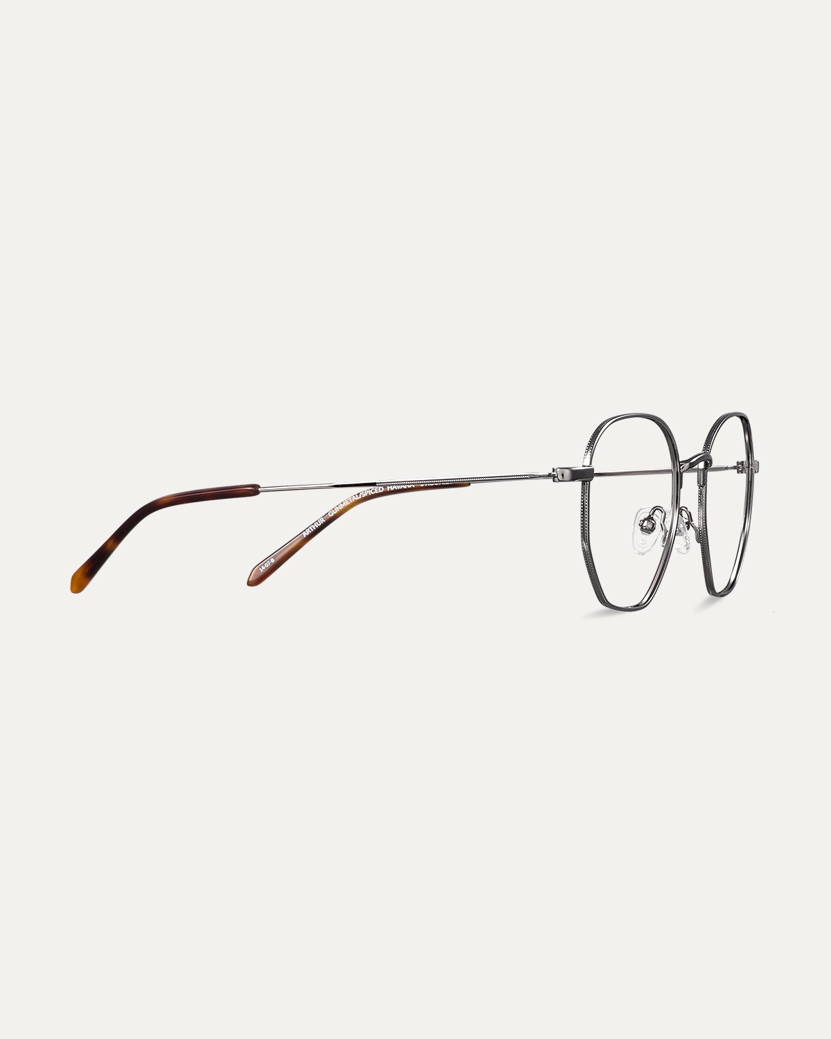 Okulary korekcyjne Arthur Gunmetal/Spiced Havana