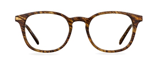 Okulary zerówki Grant Gold/Tiger Stone