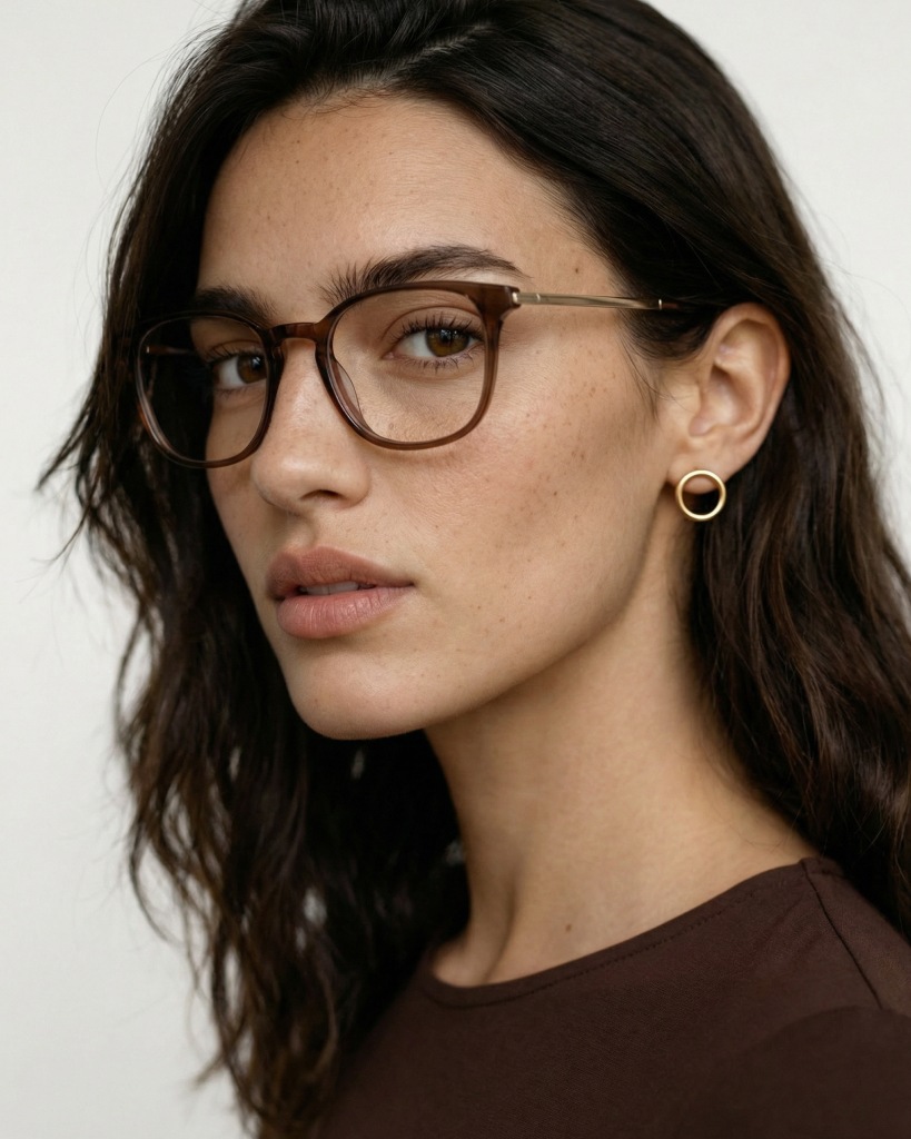 Okulary do komputera Grant Wide Gold/Americano