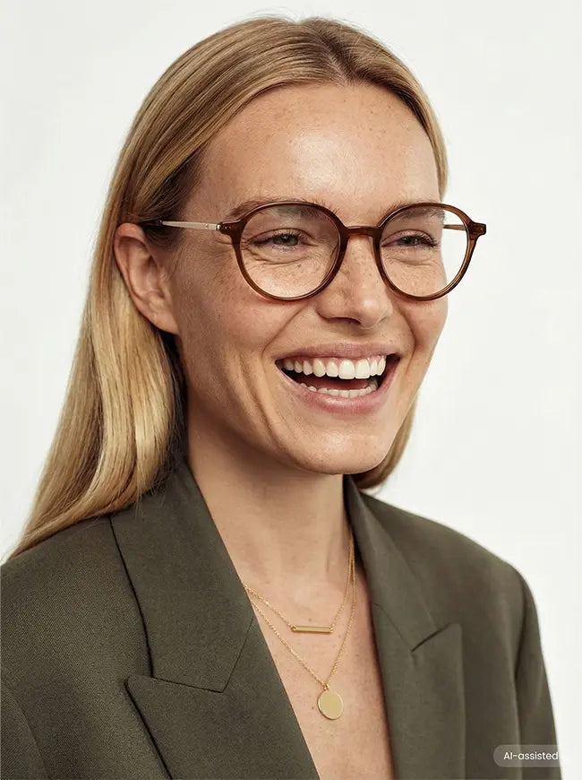 Okulary korekcyjne Tracy Gold/Americano