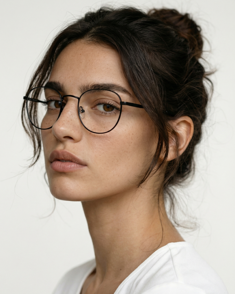 Okulary zerówki Leo Wide Matt Black/Black Matt