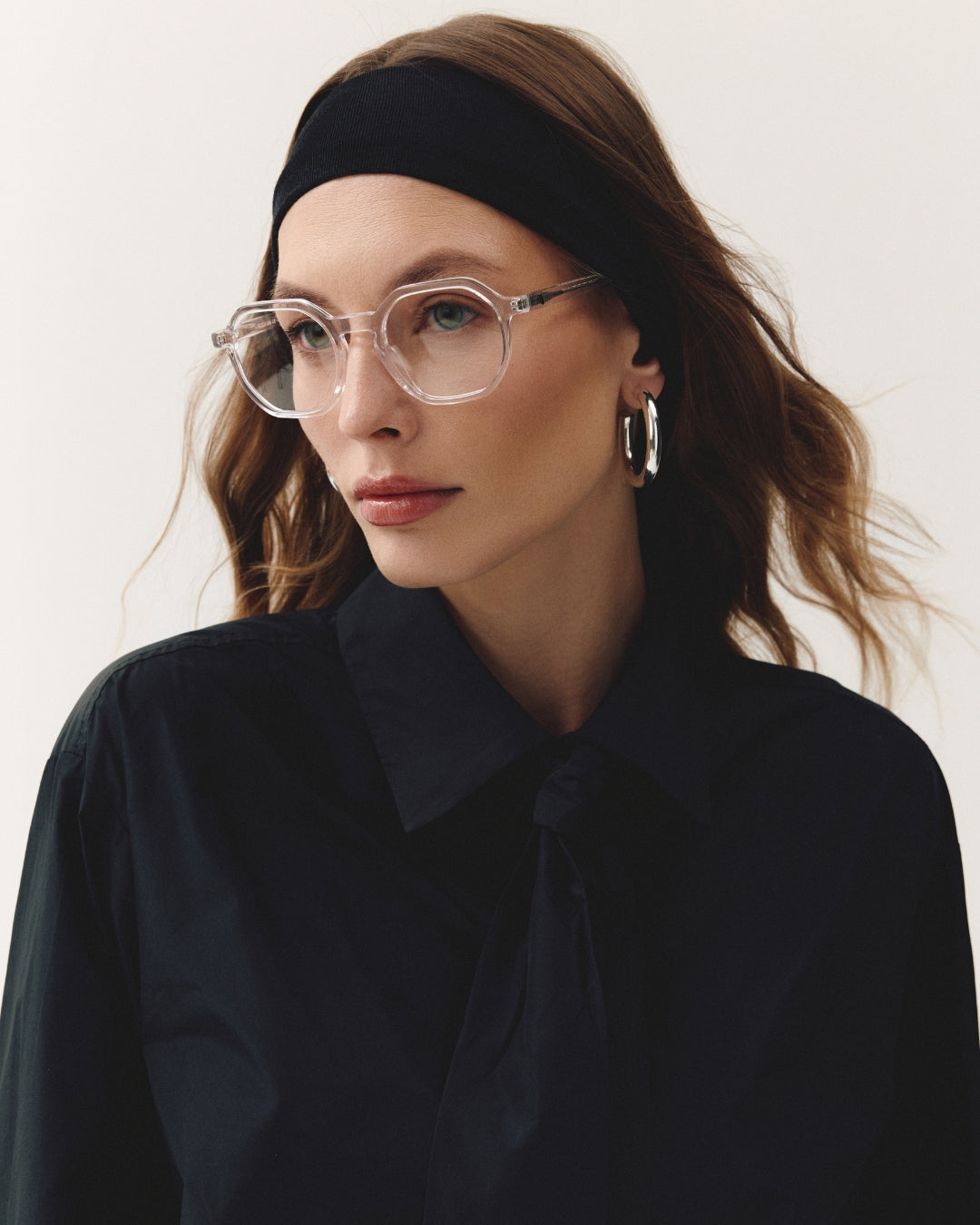 Okulary zerówki Taylor Wide Crystal