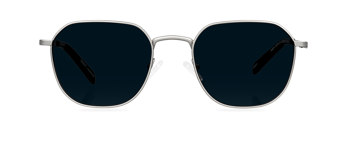 Okulary przeciwsłoneczne Andy Satin Silver/Smoke