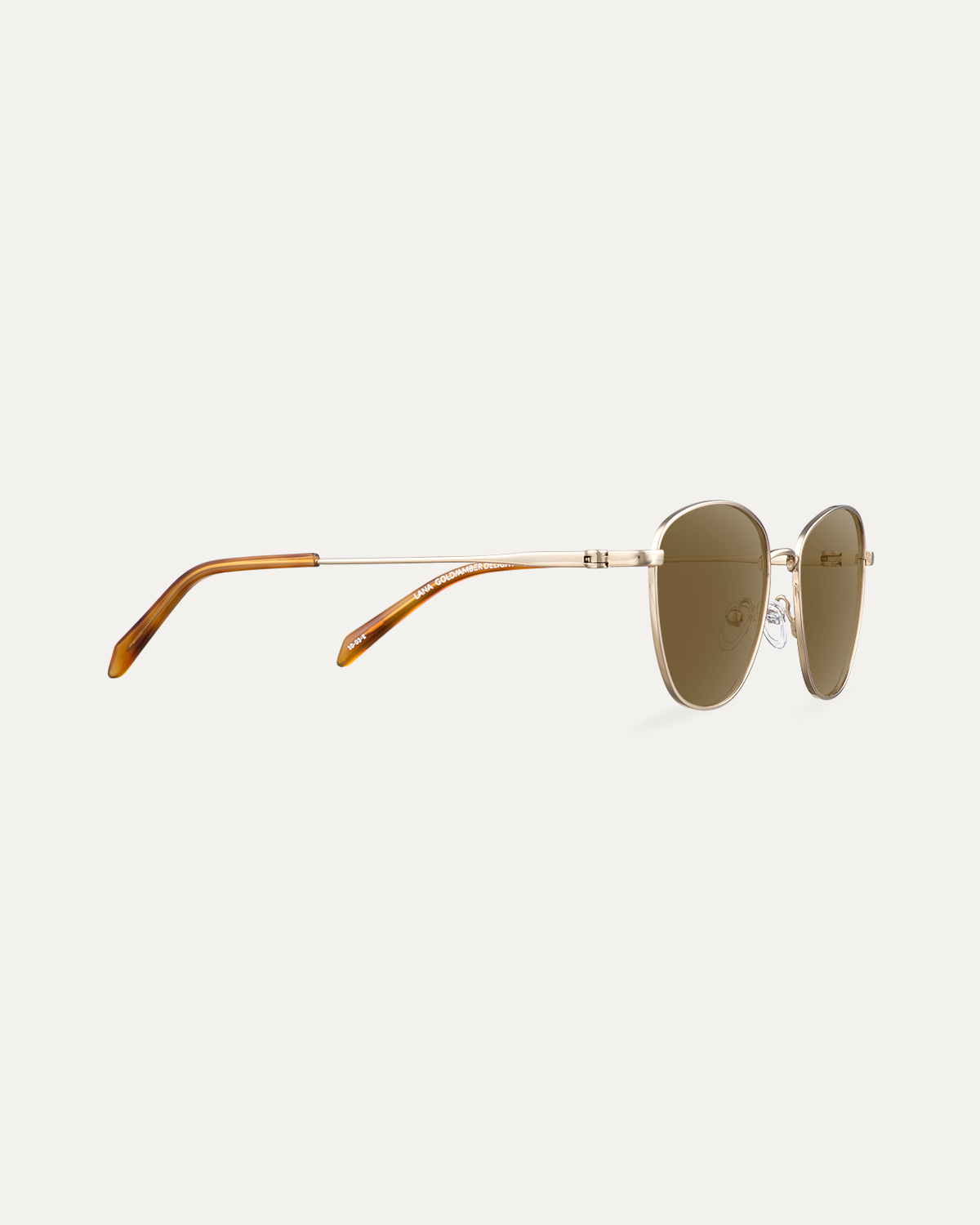 Okulary przeciwsłoneczne Lana Gold/Amber Delight