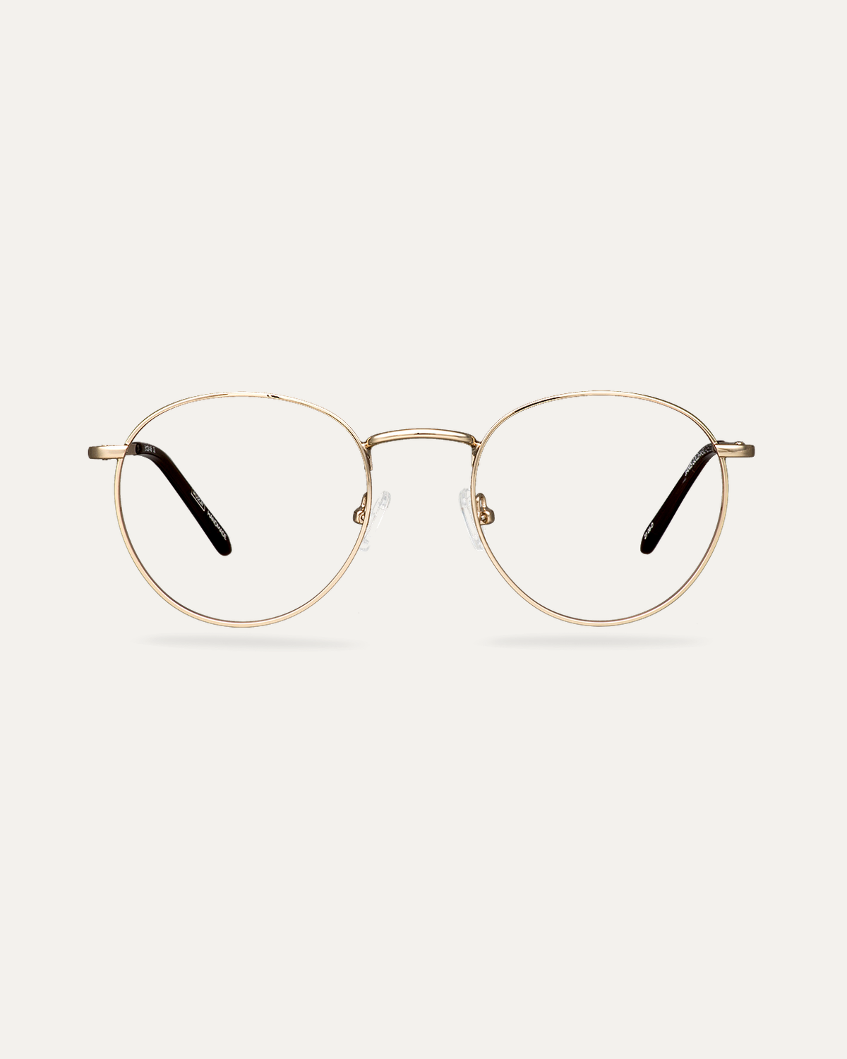 Okulary zerówki Janis Gold/Americano