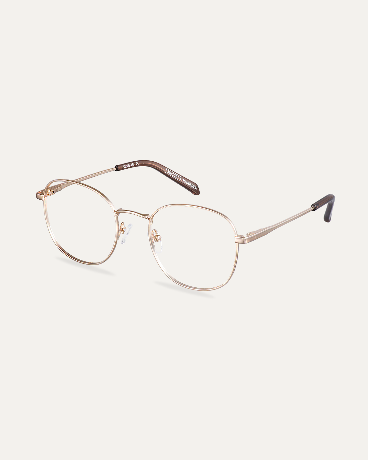 Okulary do komputera Leo Wide Gold/Americano