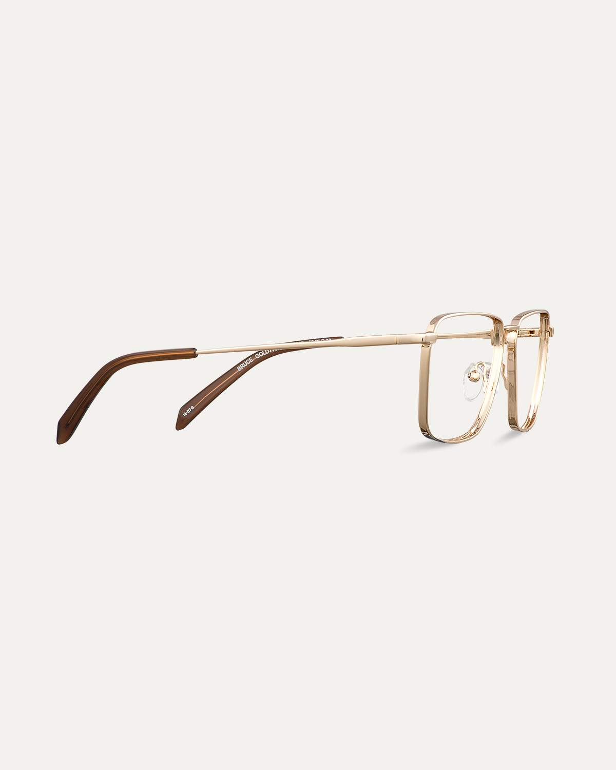 Okulary zerówki Bruce Gold/Americano