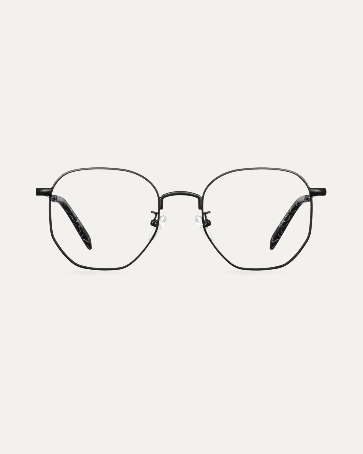 Okulary zerówki Archie Matt Black/Black Marble