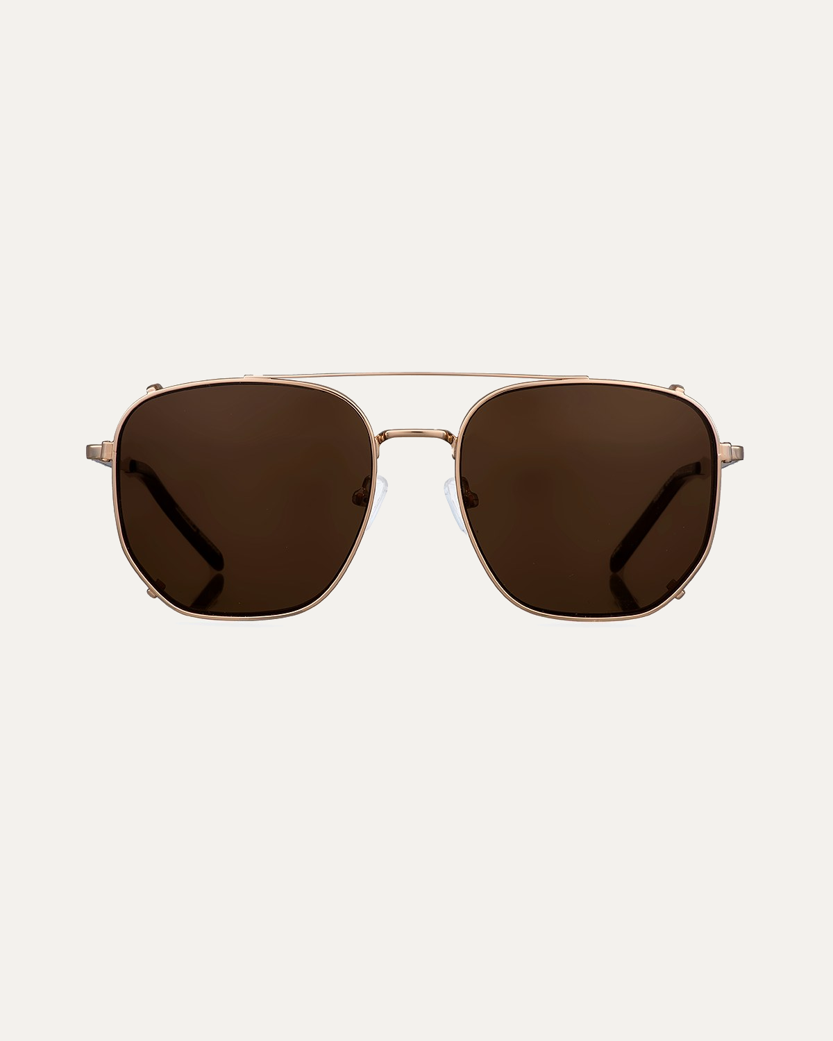 Clip on Sun Reese Gold/Brown