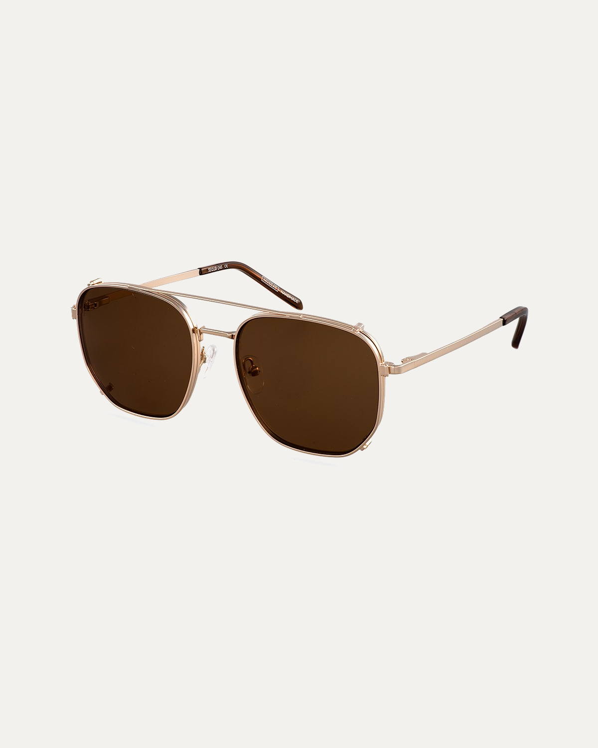 Clip on Sun Reese Gold/Brown