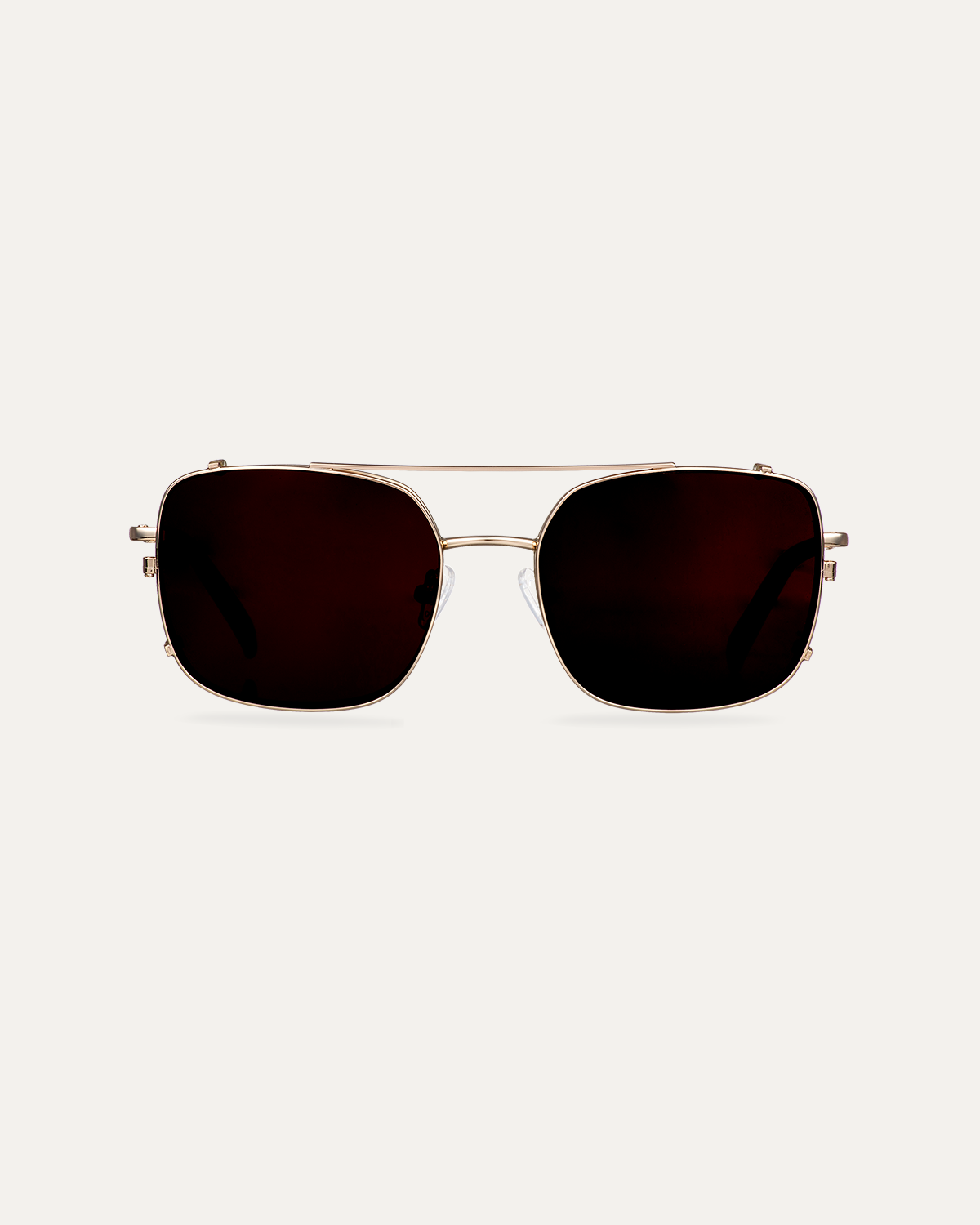 Clip on Sun Emma Gold/Brown