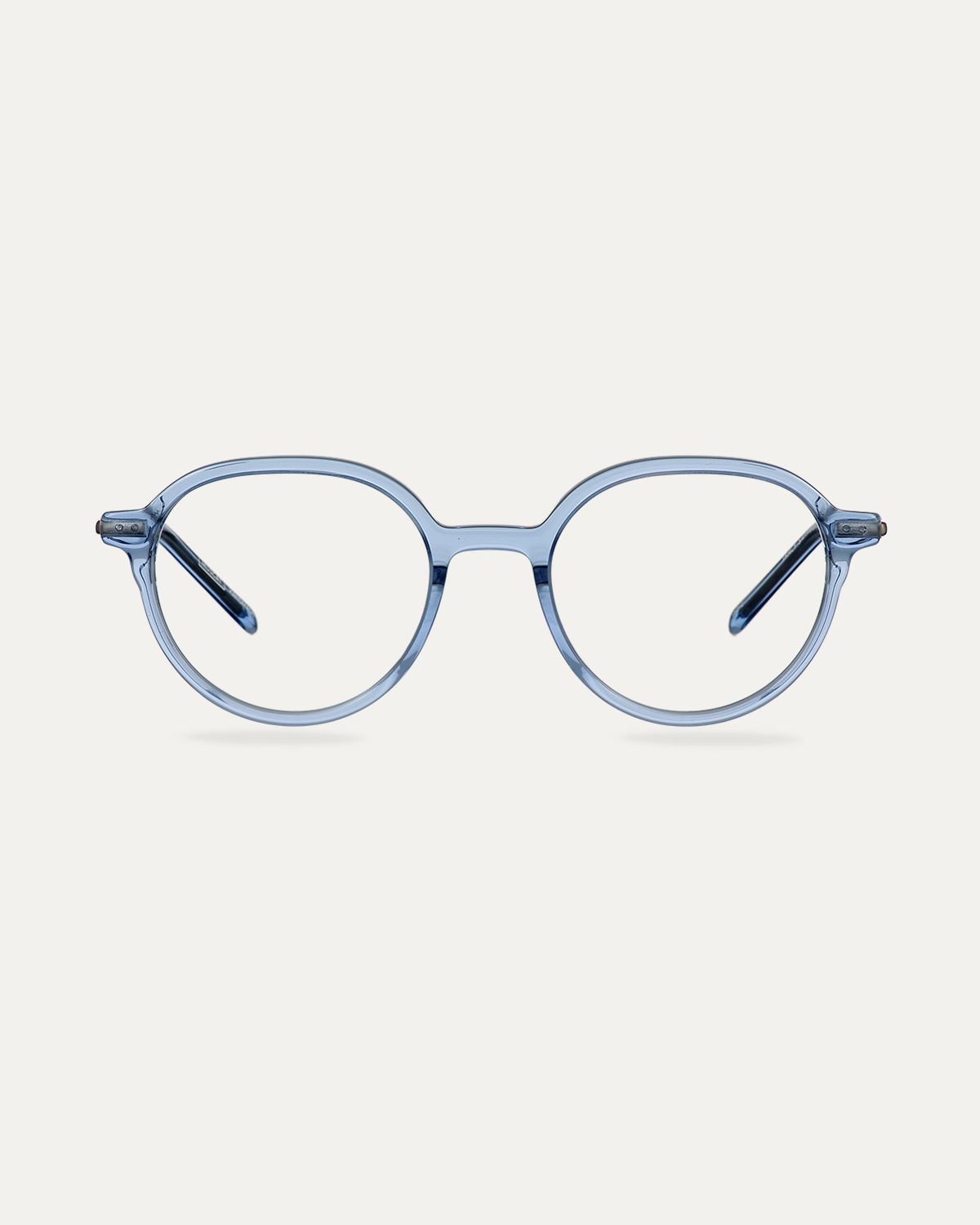 Okulary zerówki Tracy Satin Silver/Cool Water