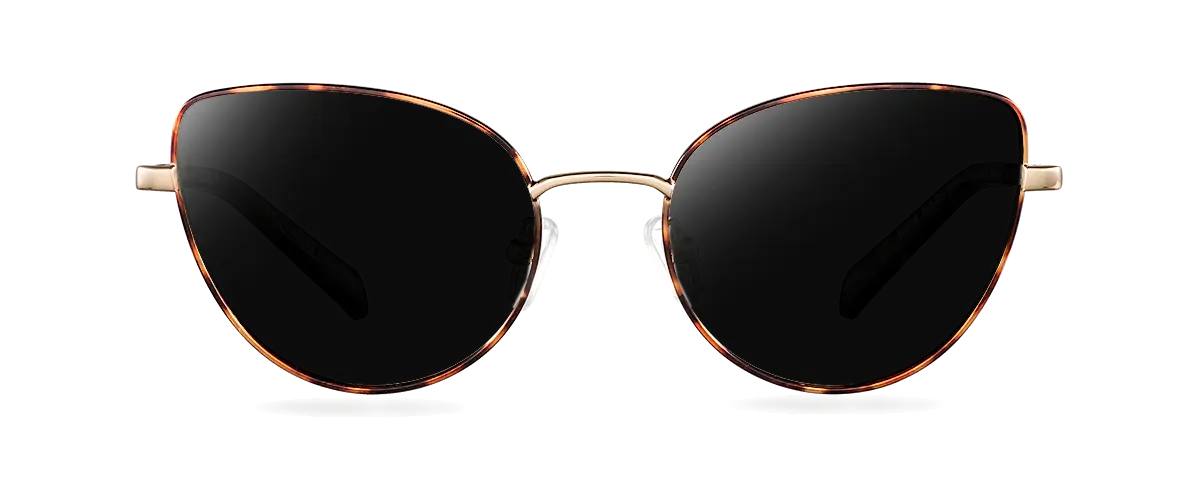 Okulary przeciwsłoneczne Sofia Gold Havana/Dark Havana