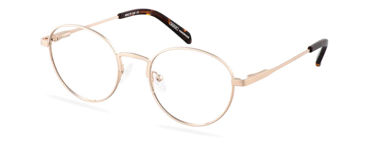 Okulary zerówki Charlie Gold/Dark Havana
