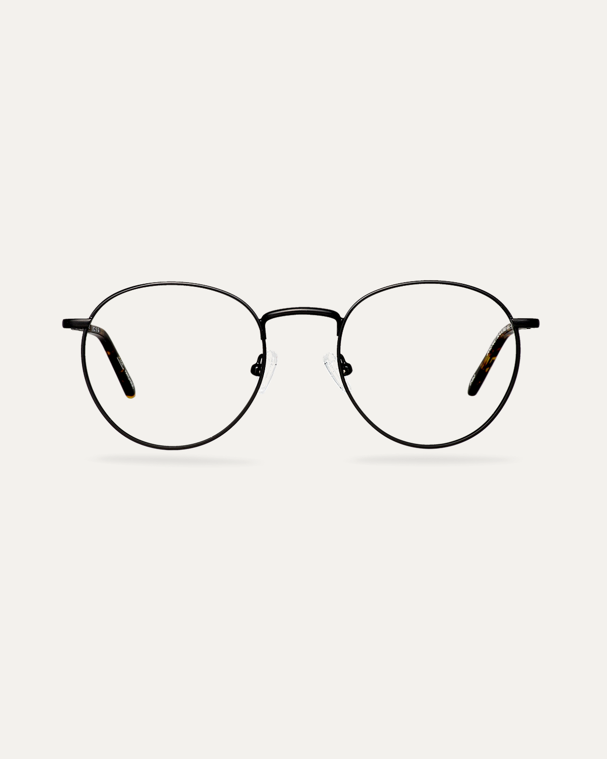 Okulary zerówki Janis Matt Black/Dark Havana