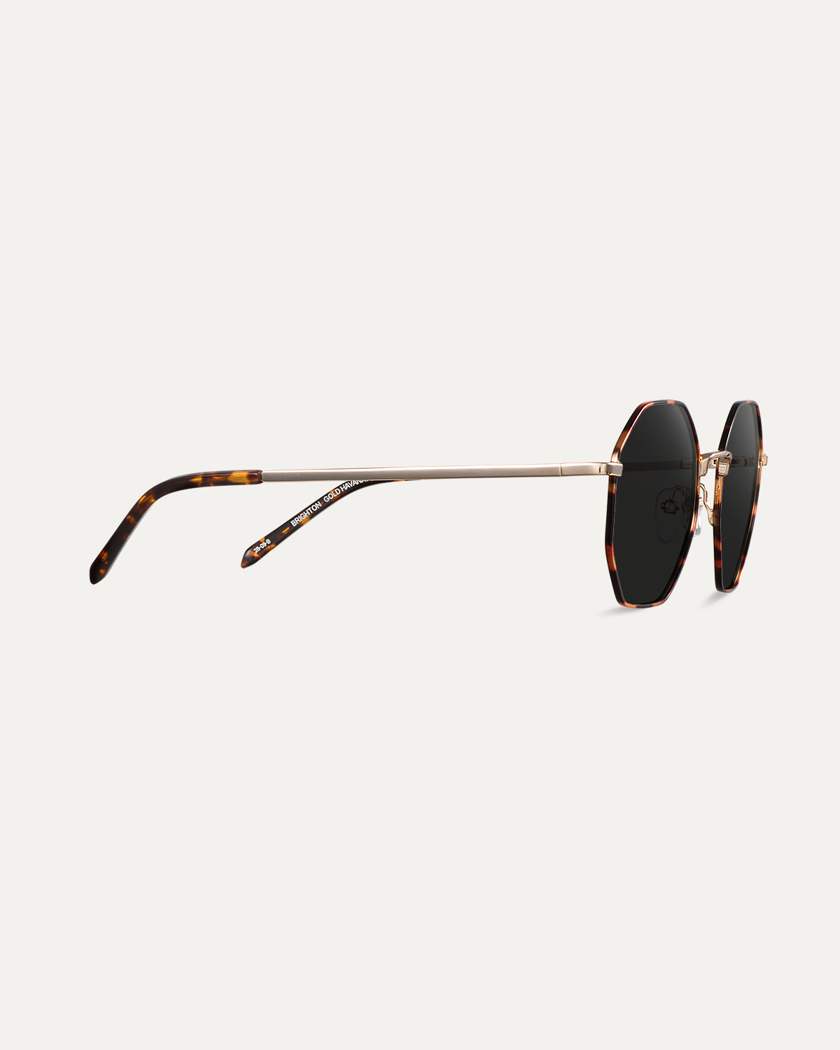 Okulary przeciwsłoneczne Brighton Gold Havana/Dark Havana